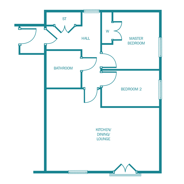 2 Bedrooms Flat for sale in Chelmsley Lane, Marston Green B37