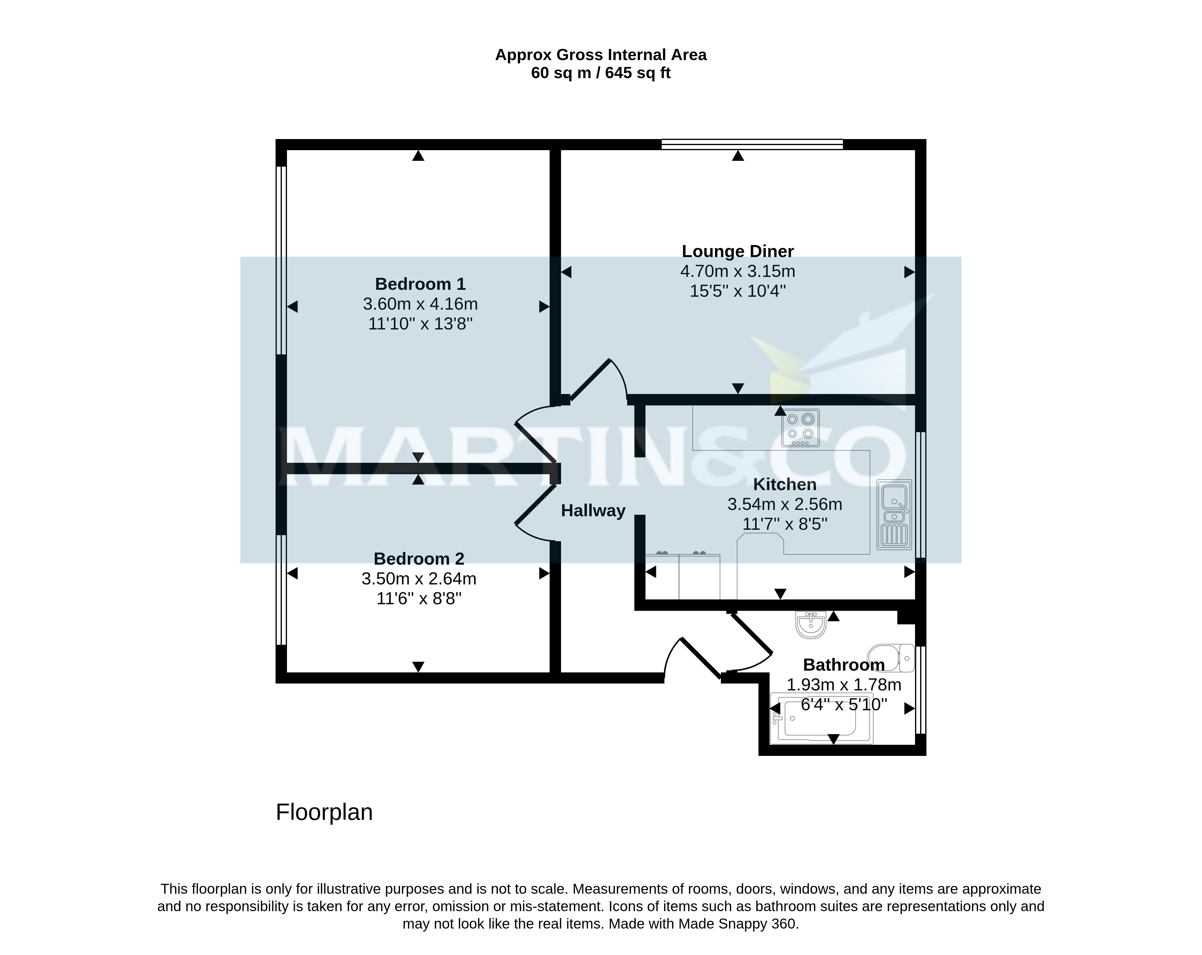 92, Freshwater Drive, Poole floorplan