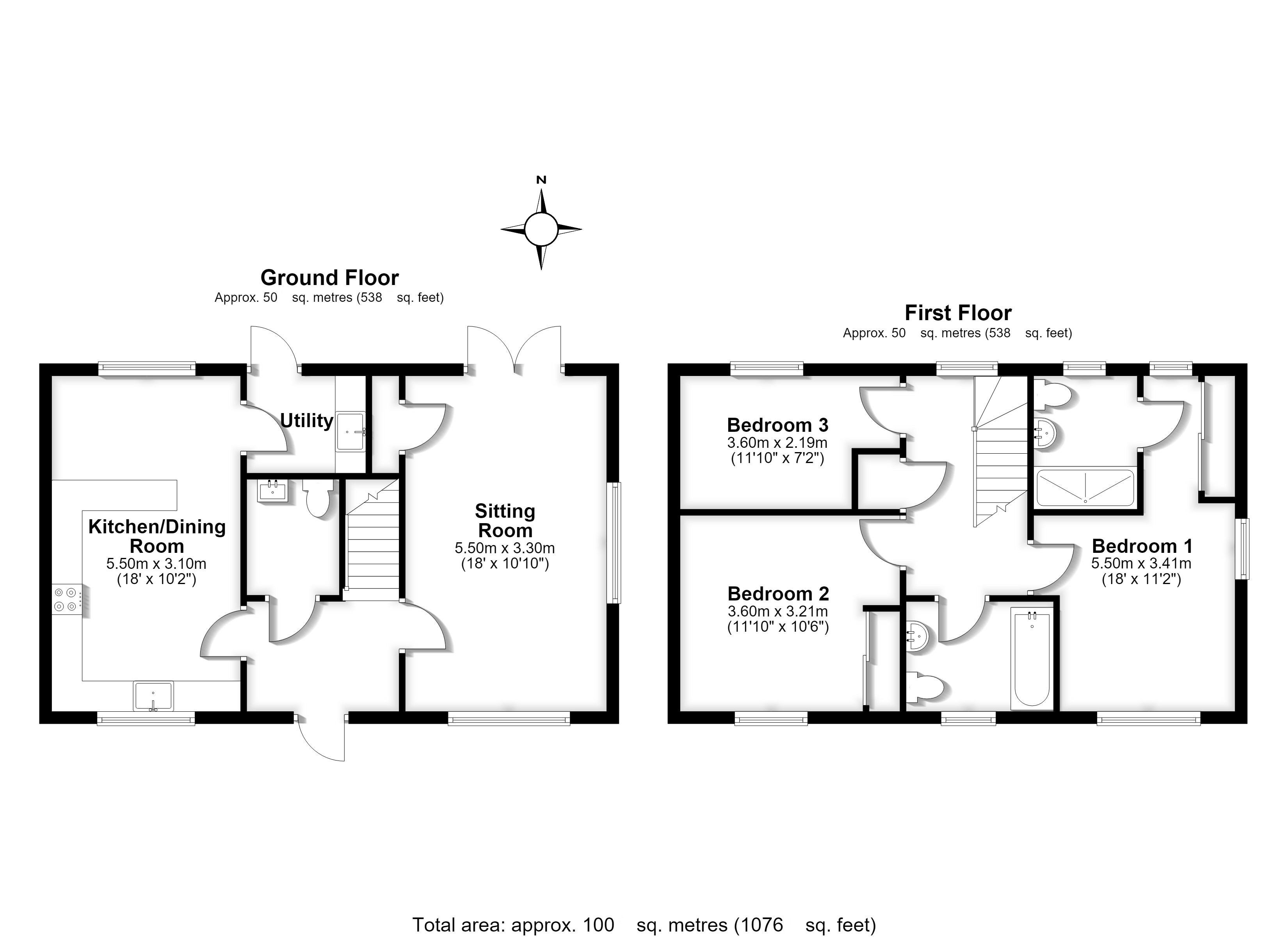 27, Davey Road, Hertfordshire floorplan