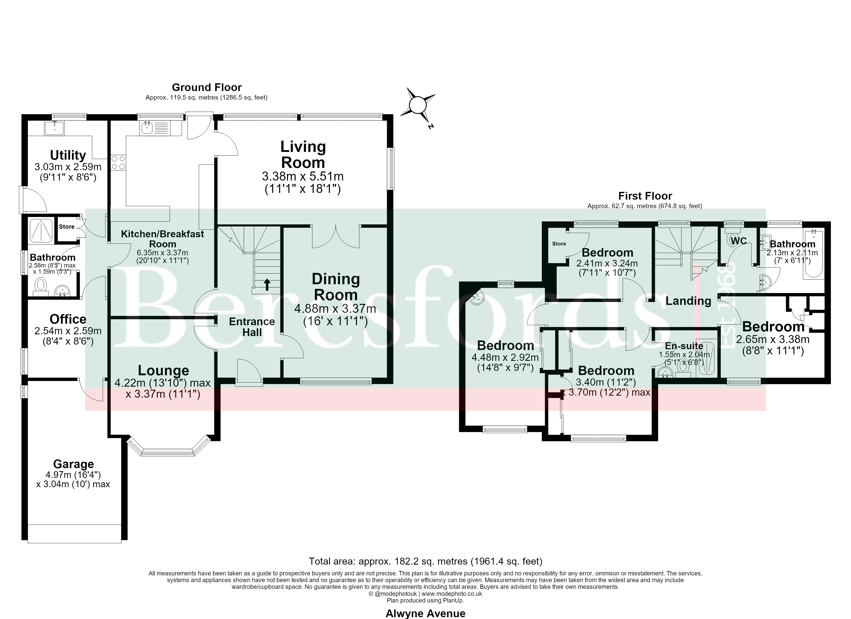 Alwyne Avenue, Brentwood floorplan