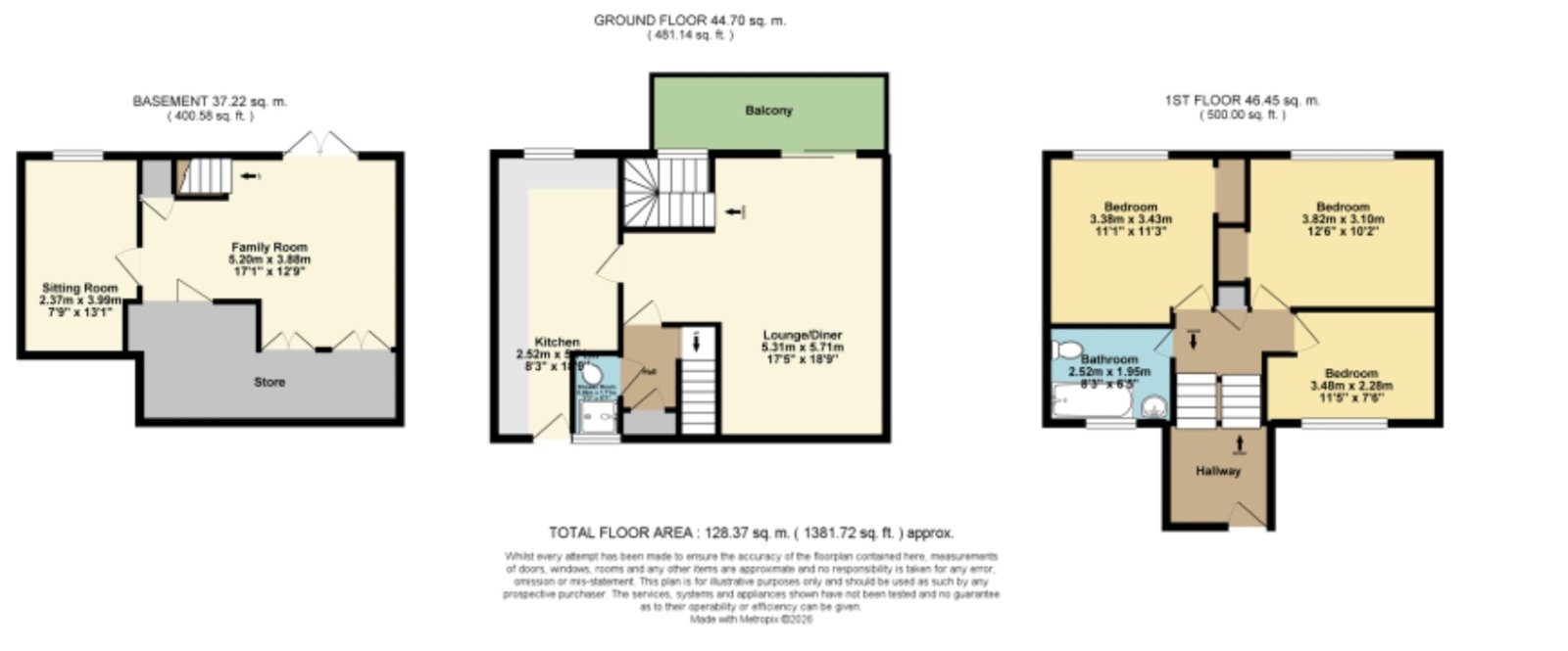 10, Highland Close, Kent floorplan