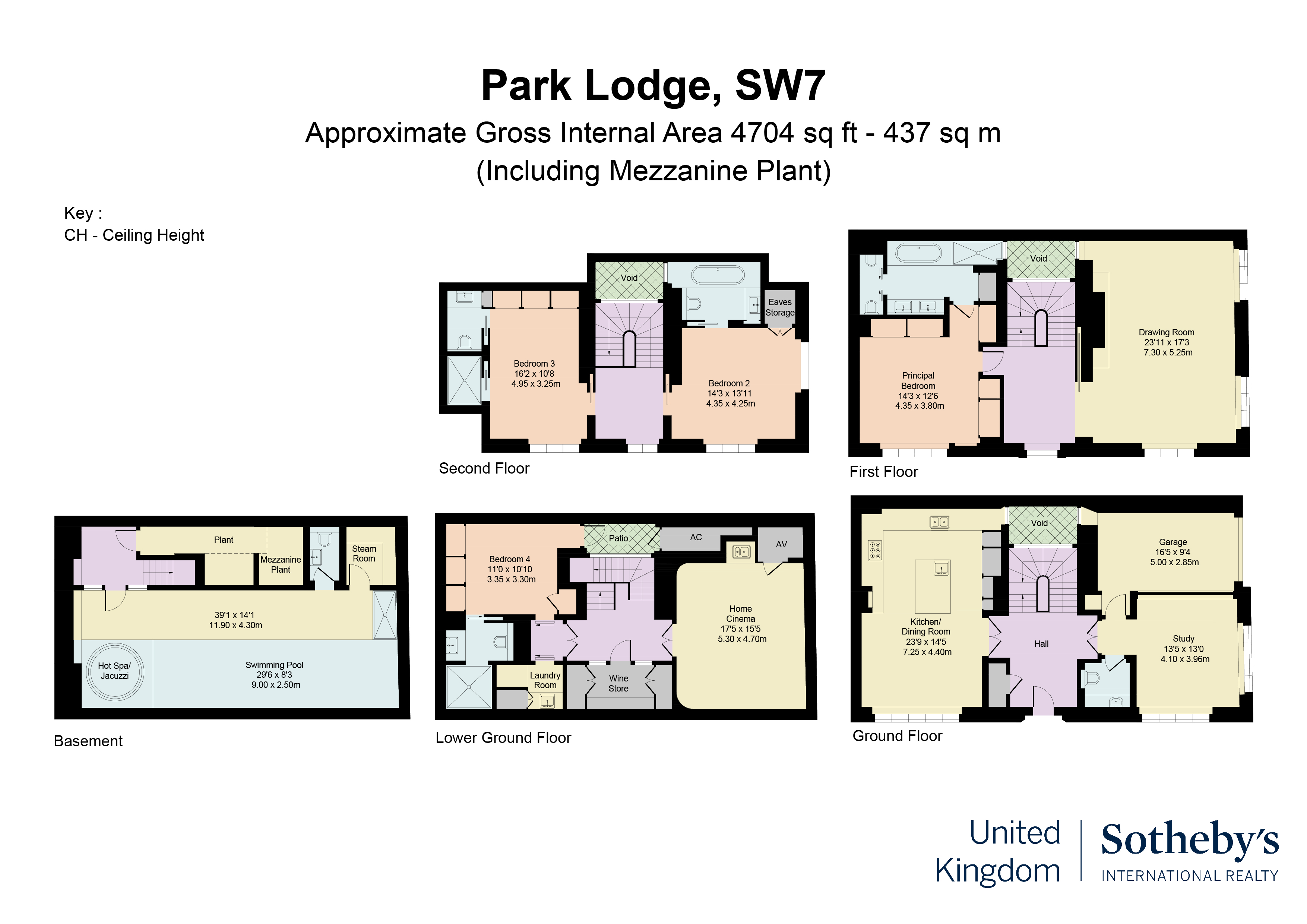 1, 1 Ennismore Street, London SW7 1JB, London floorplan