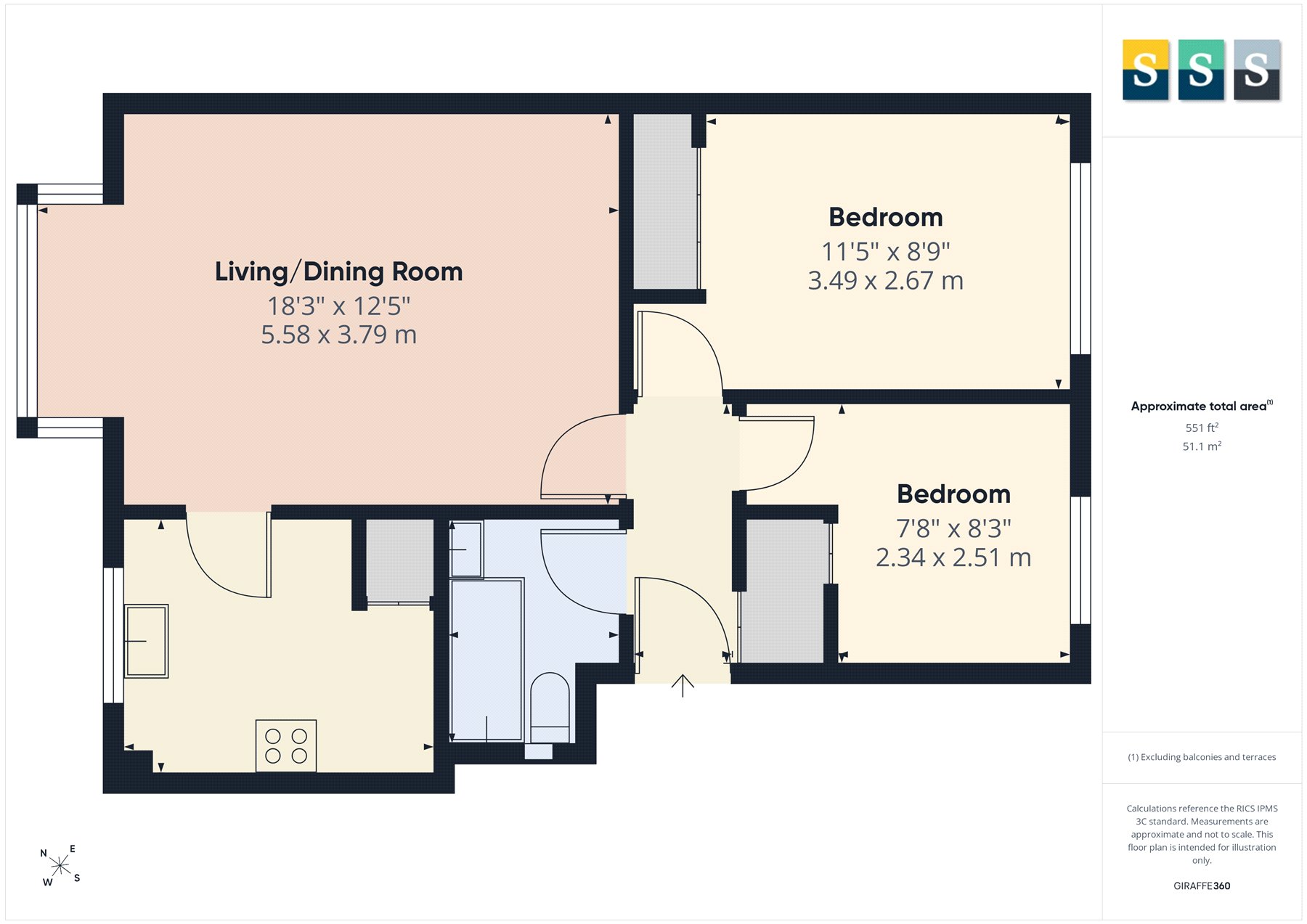 7, Denly Way, Surrey floorplan