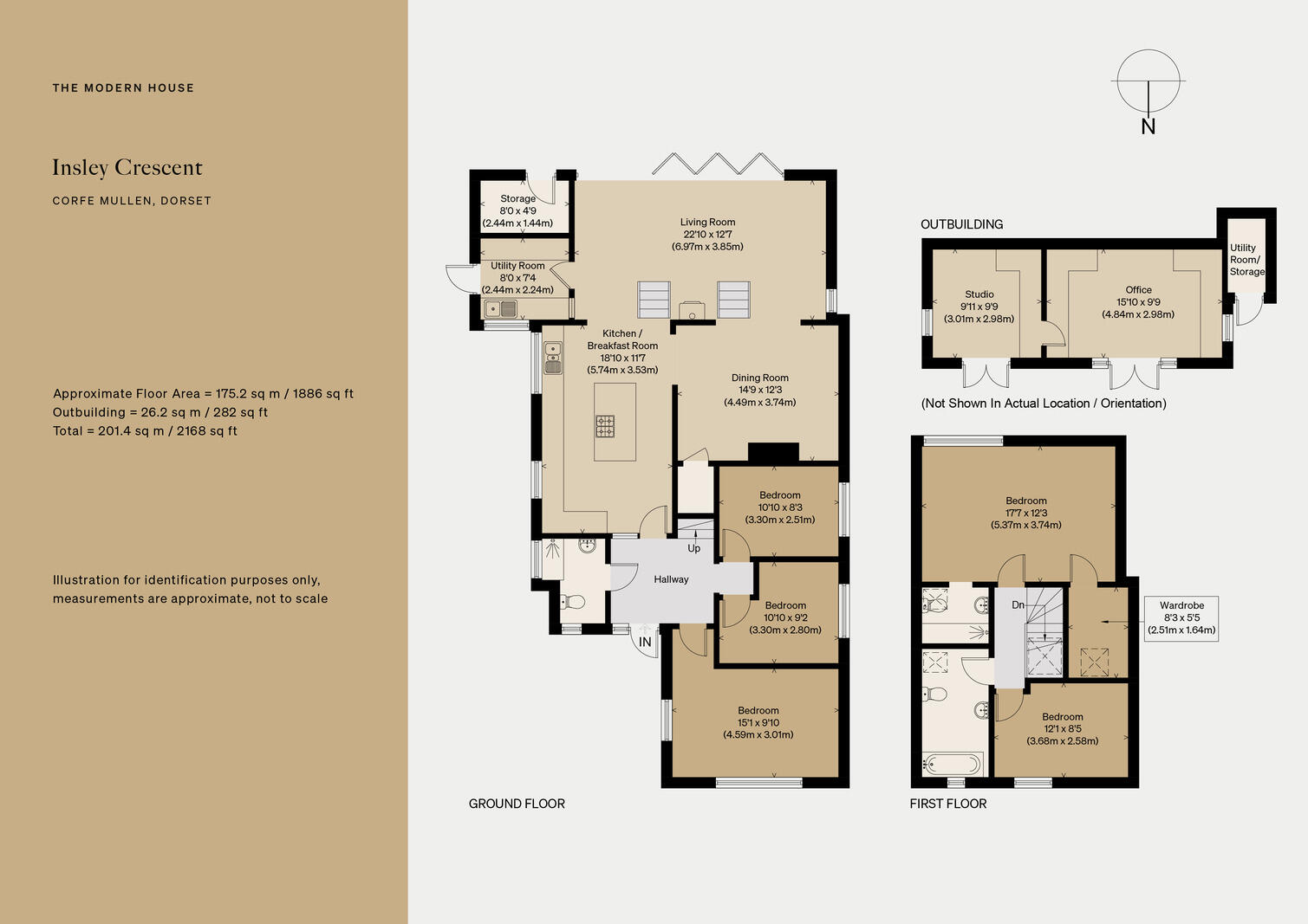 3, Insley Crescent, Broadstone floorplan