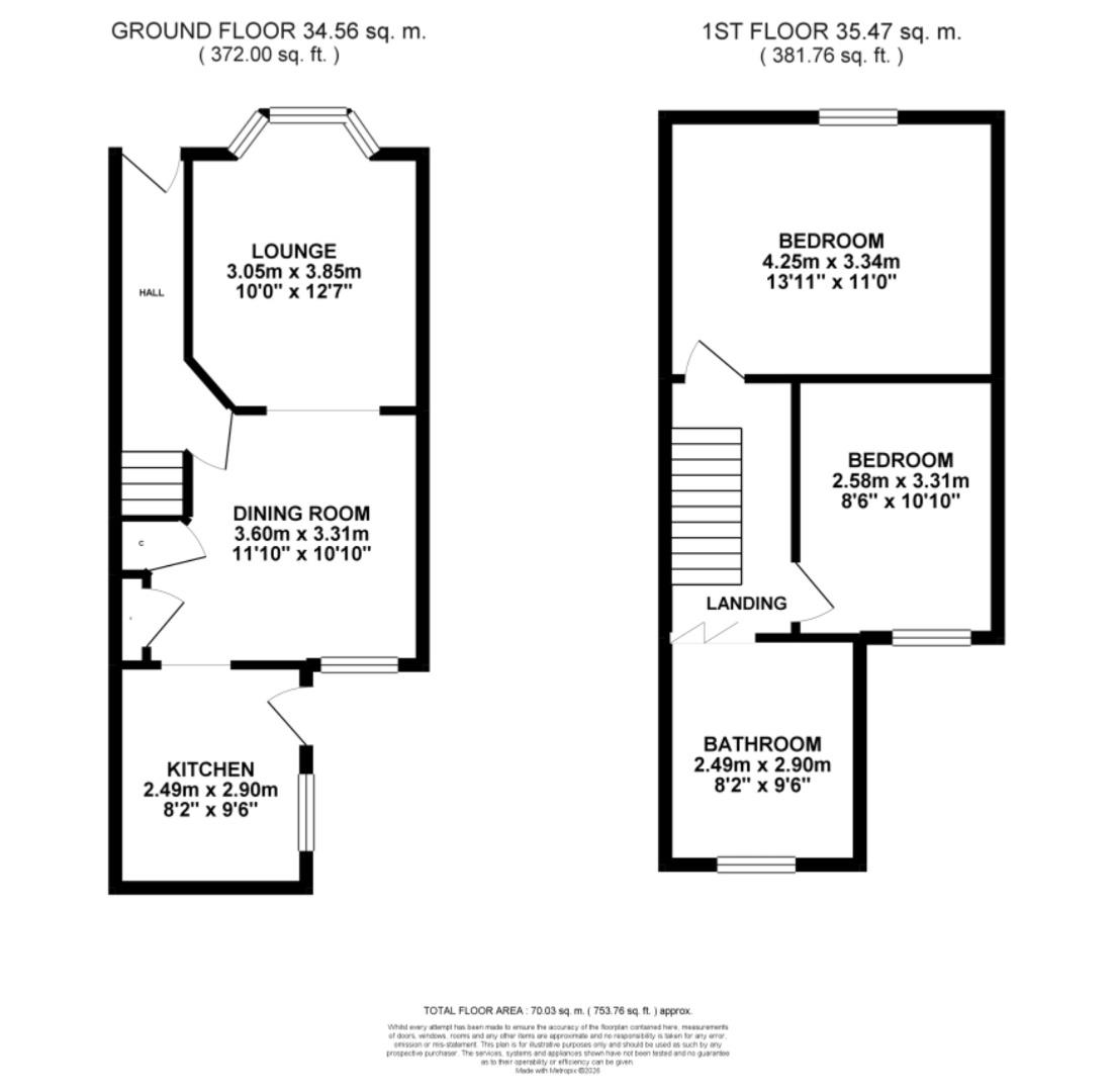 69, Gladeville Road, Liverpool floorplan
