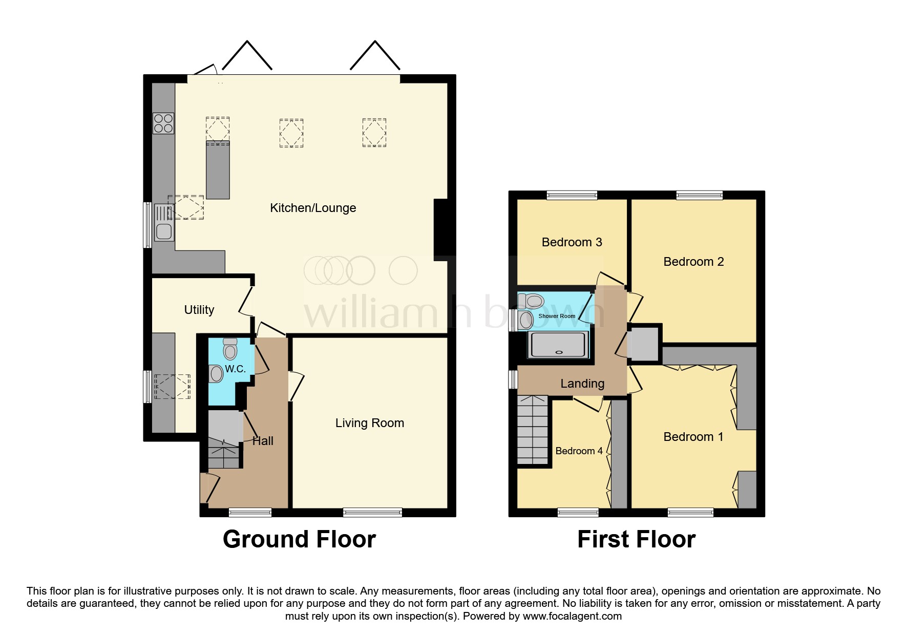 54, Haighside Way, LEEDS floorplan