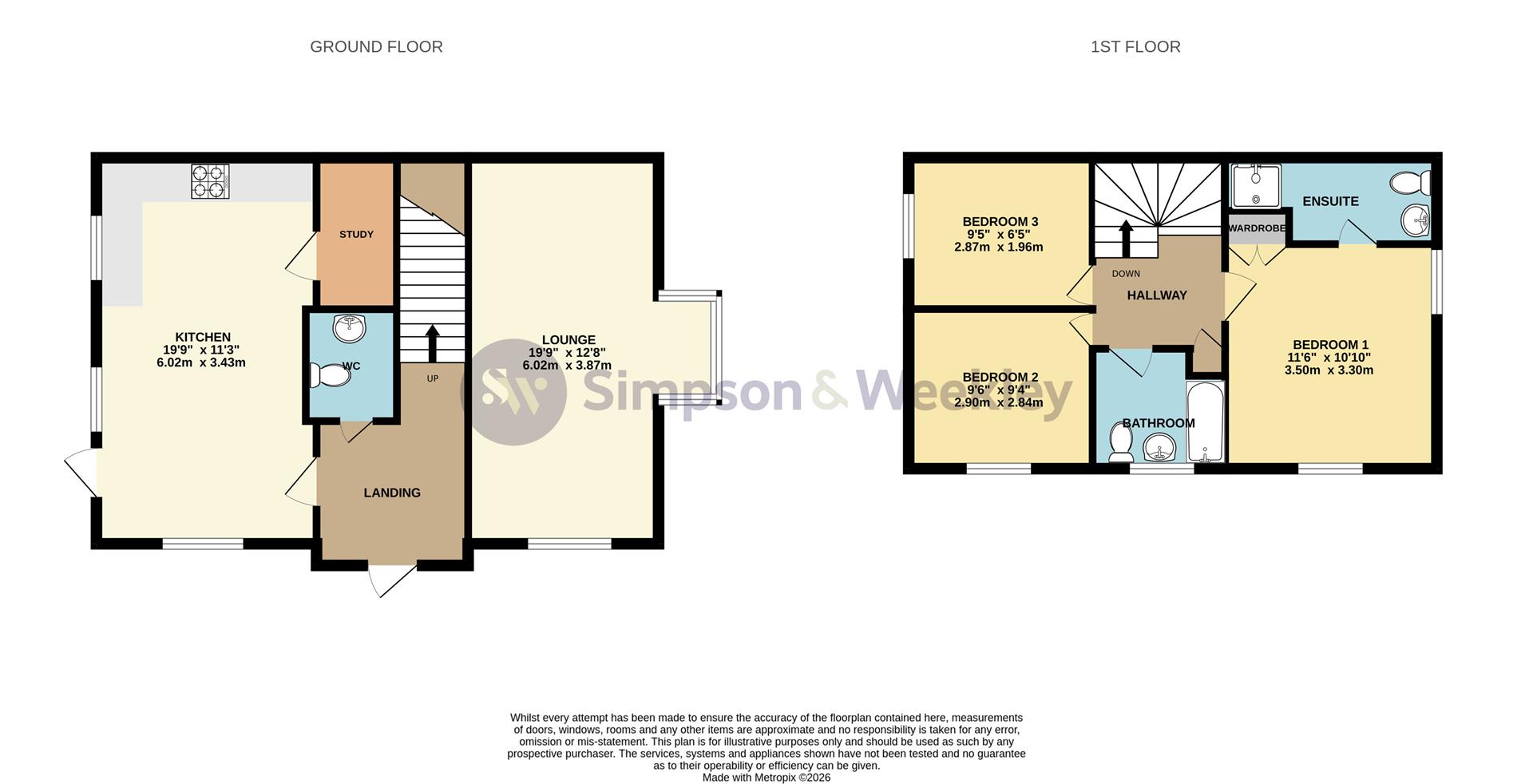 67, Ise Valley Way, Wellingborough floorplan