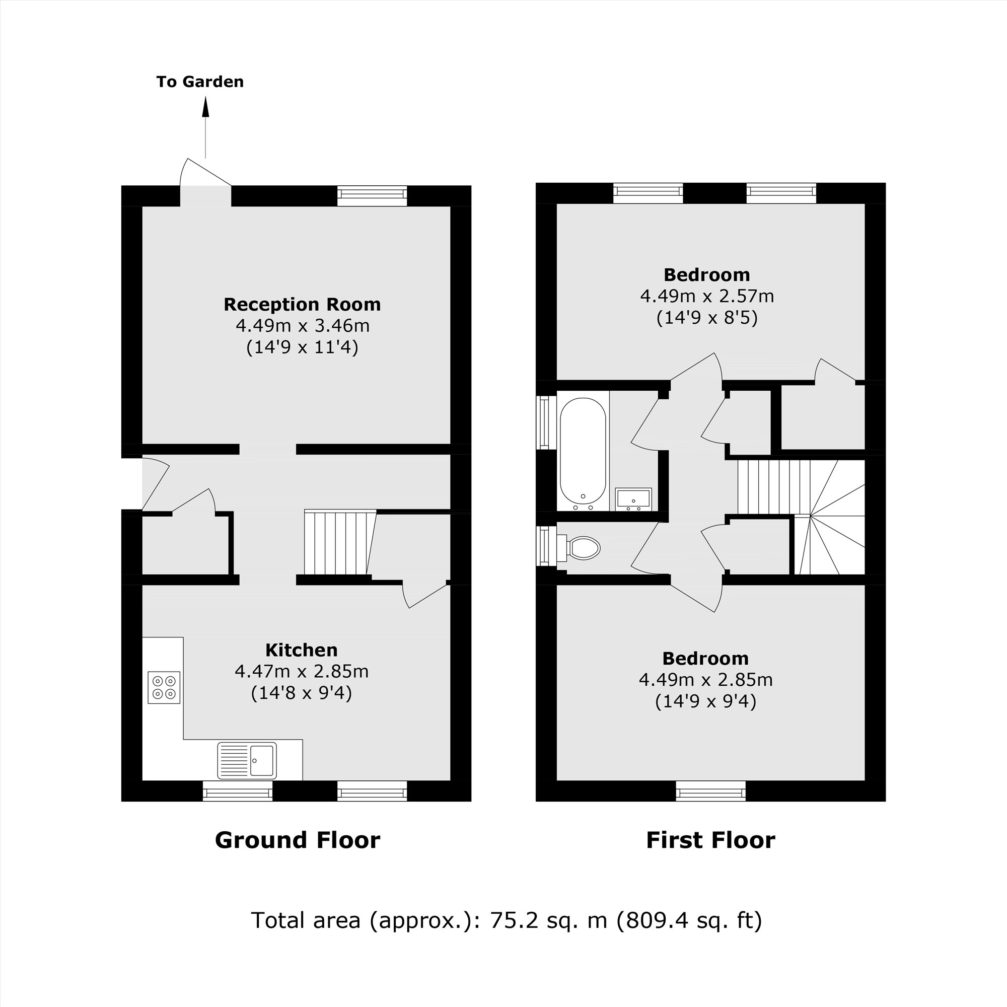 Dressington Avenue, London floorplan