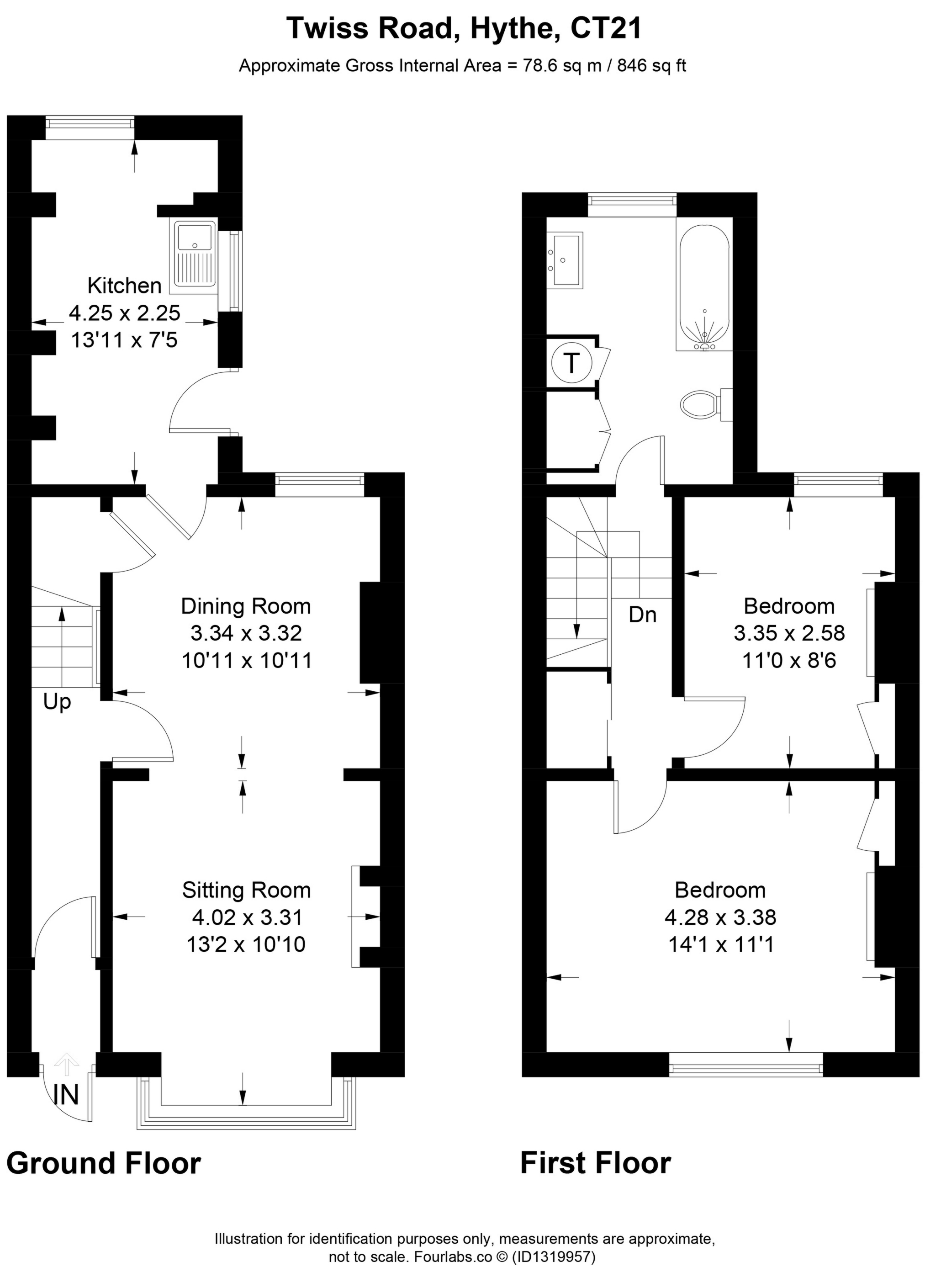 7, Twiss Road, Hythe floorplan