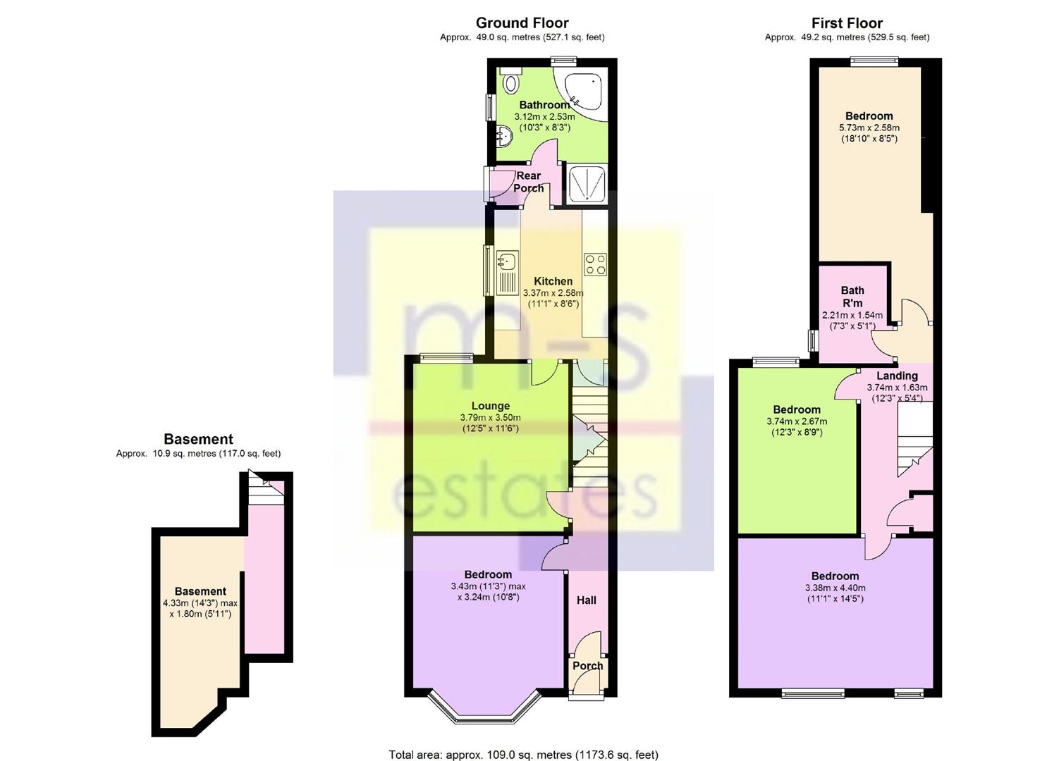 4 Bedrooms Terraced house to rent in Cottesmore Road, Lenton, Nottingham NG7