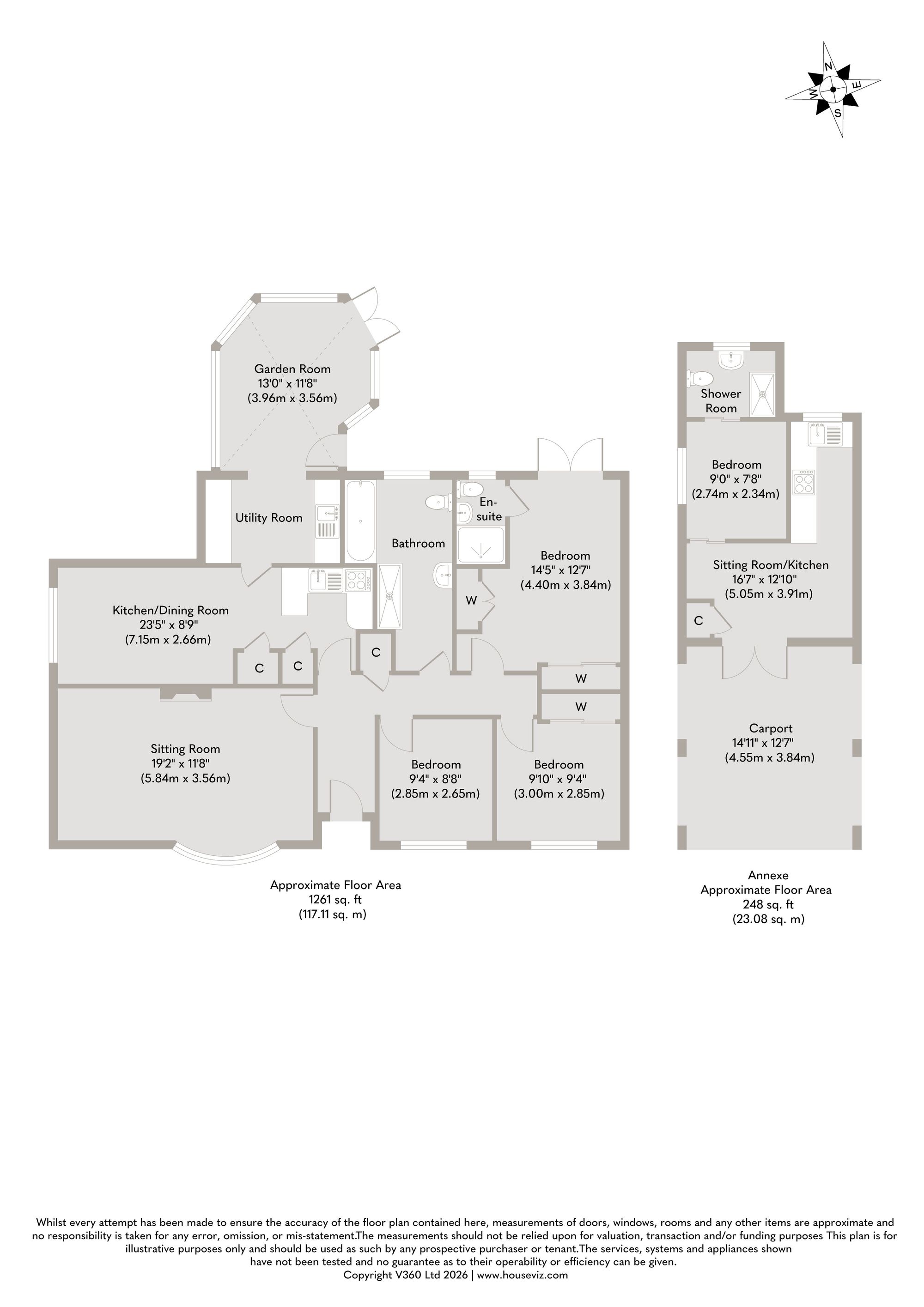 Ambleside Marsh Lane, Great Yarmouth floorplan
