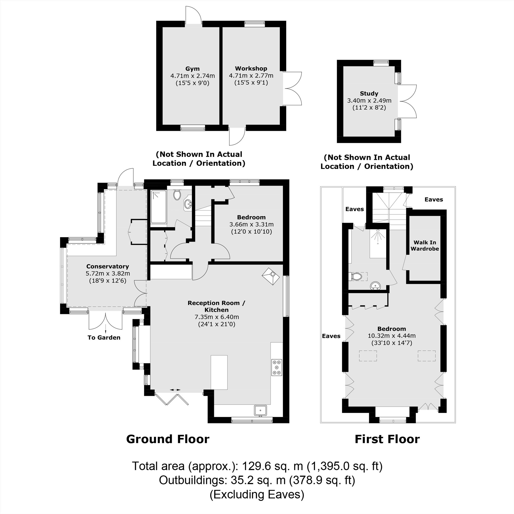 1 Northern Burway, Laleham Reach, Chertsey floorplan