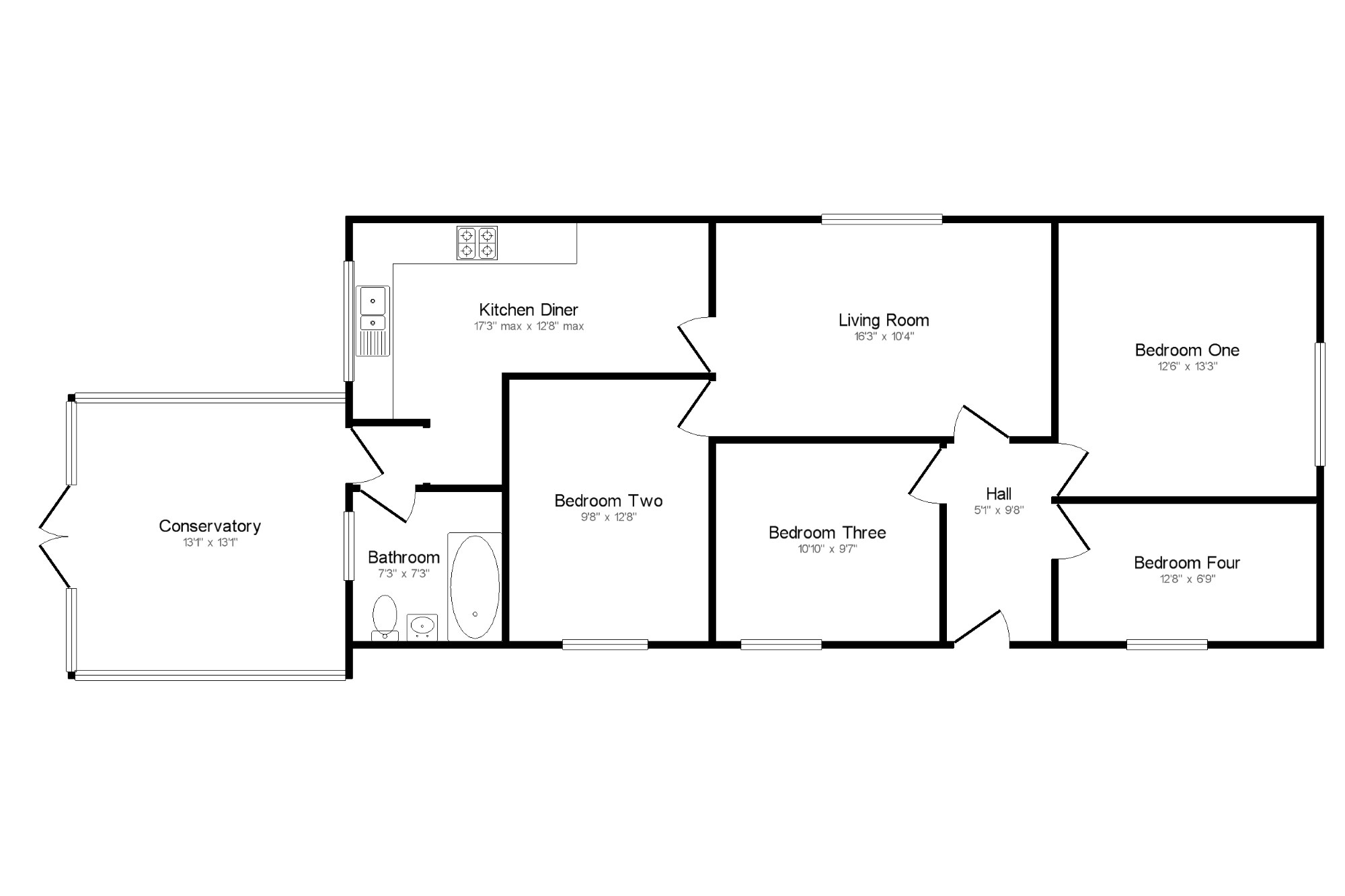 4 Bedrooms Bungalow for sale in Abbott Road, Severn Beach, Bristol, . BS35