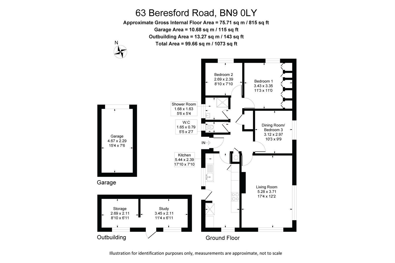 Beresford Road, Newhaven floorplan