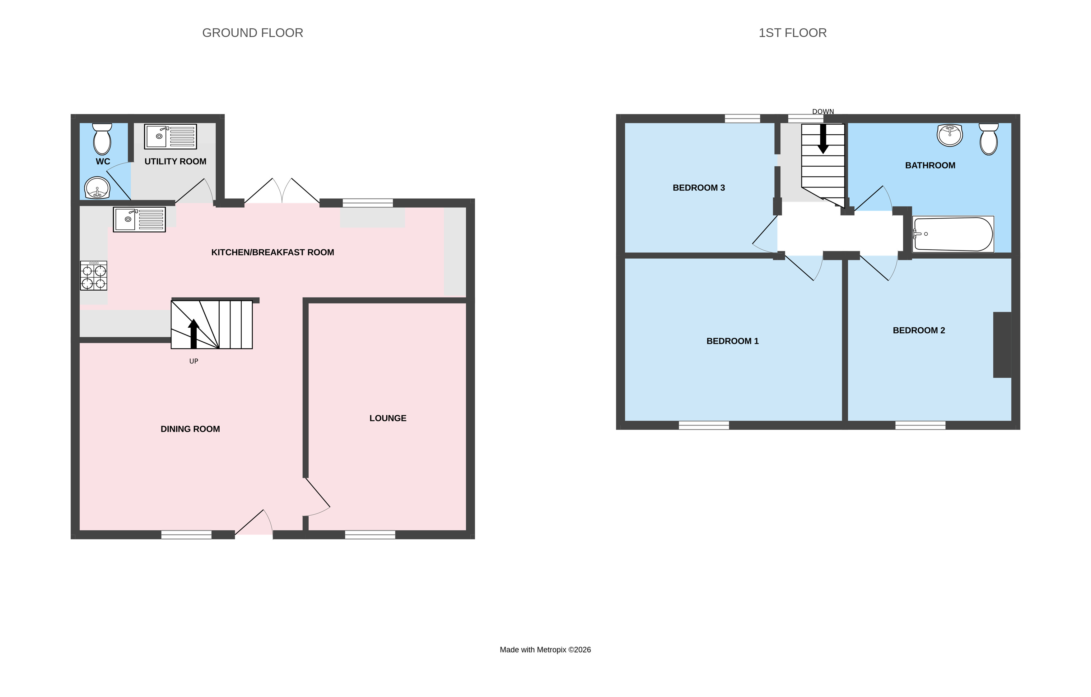 5, Mill Bank, Telford floorplan