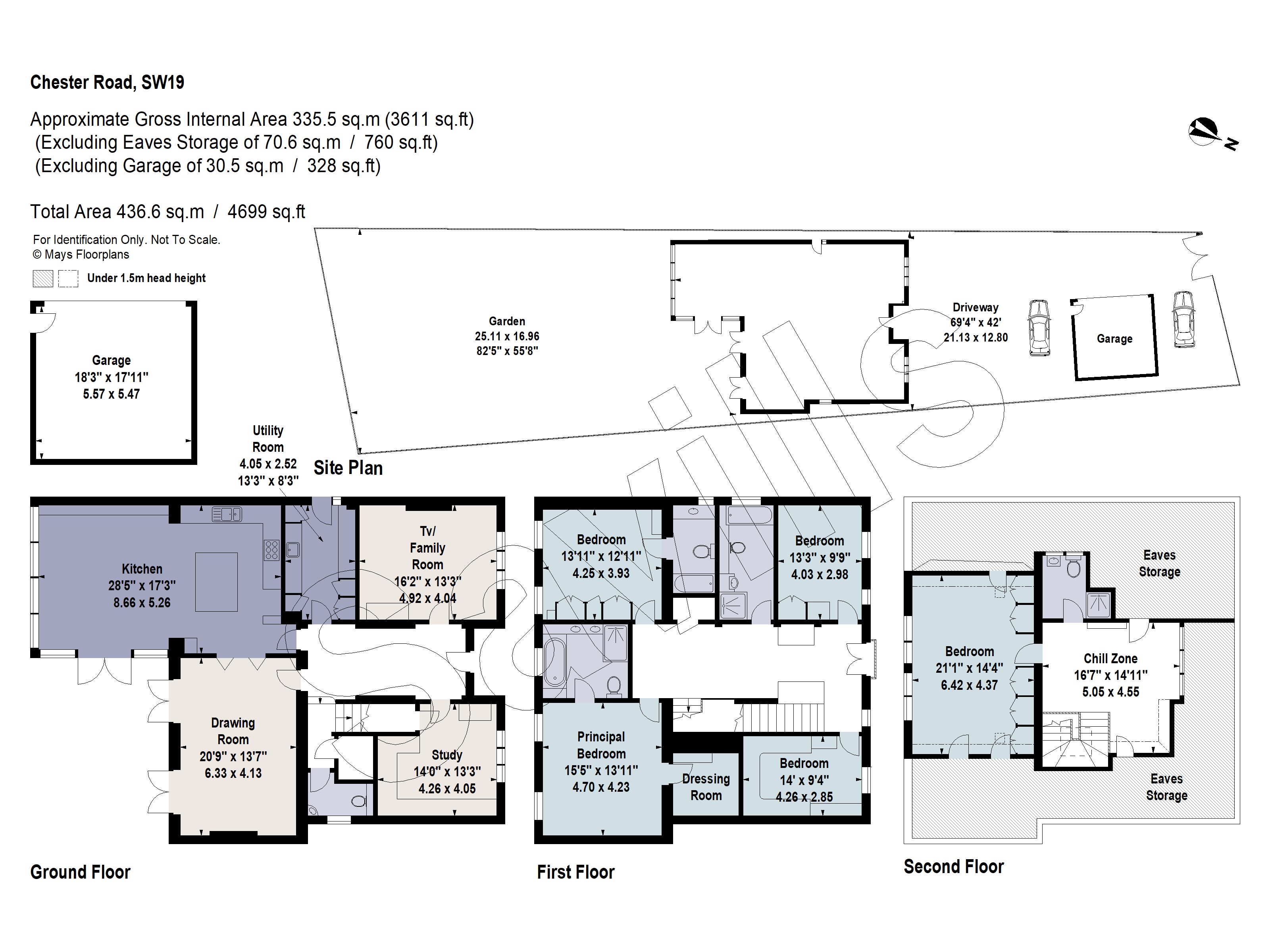 Chester Road, London, SW19 floorplan
