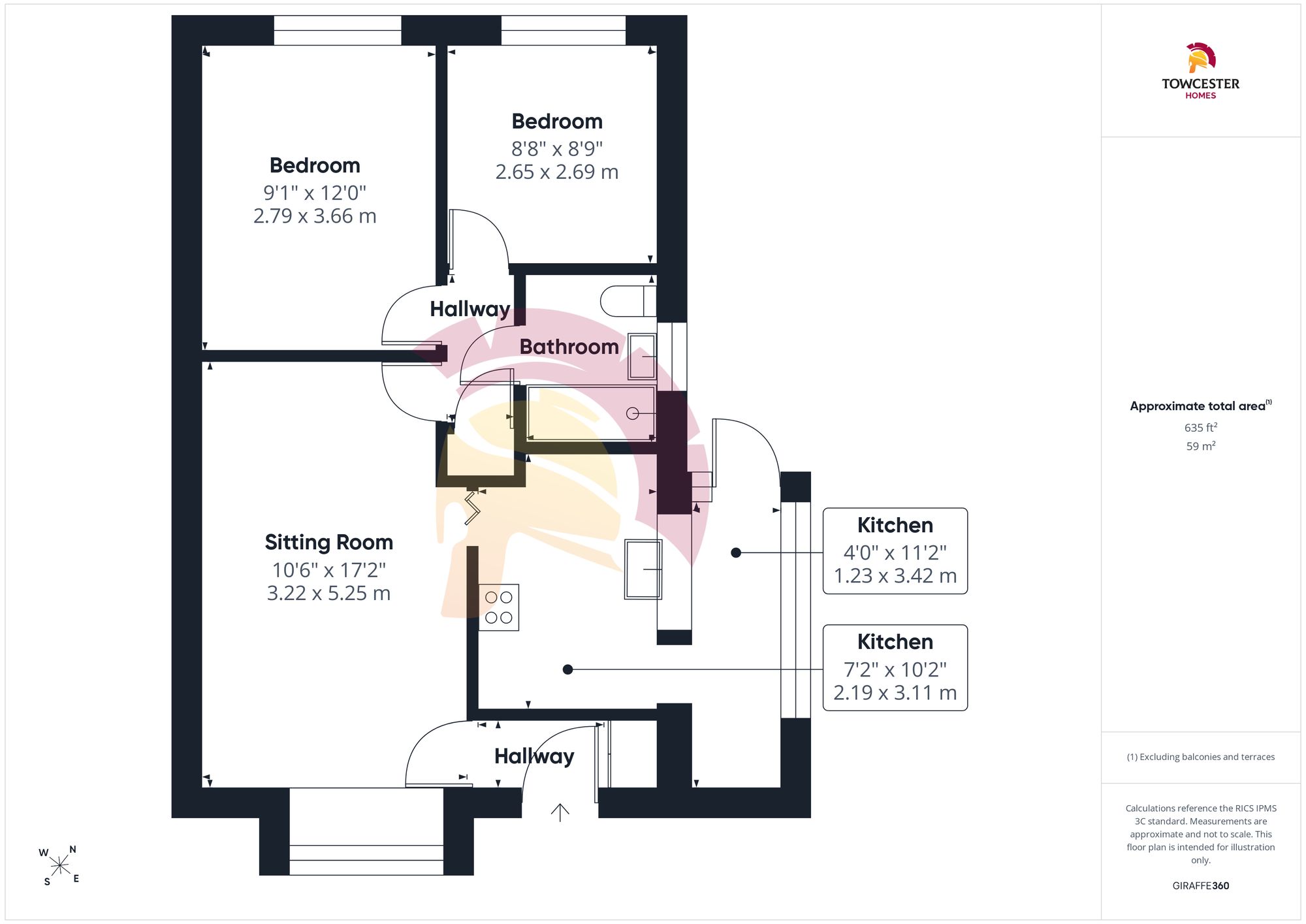 5 Robin Close, Towcester floorplan