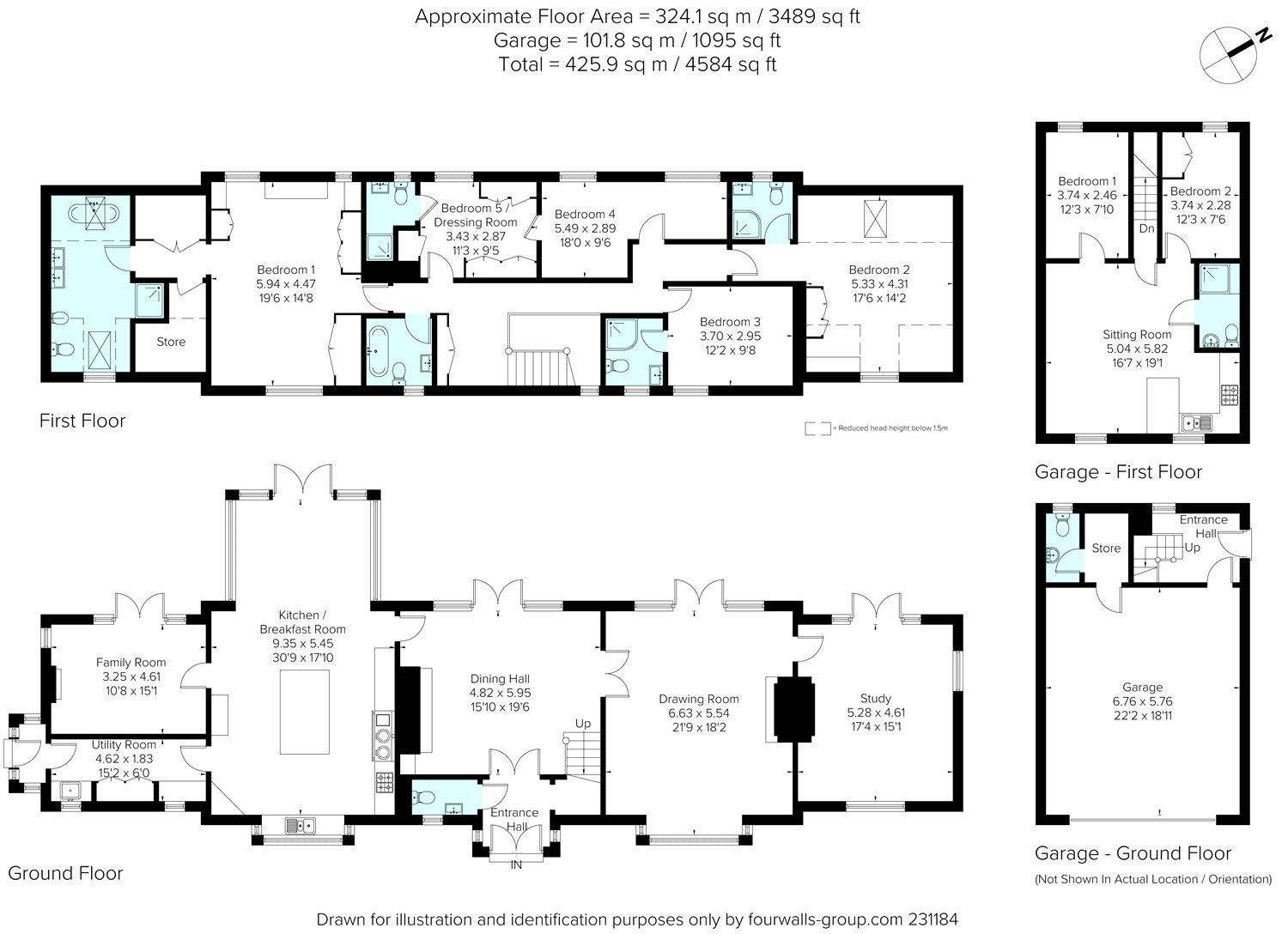 6 Bedrooms Detached house for sale in Preston Fields Lane, Preston Bagot, Henley-In-Arden B95