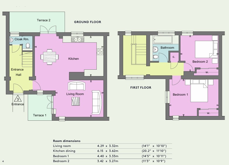 3, Wells Place, Pulborough floorplan