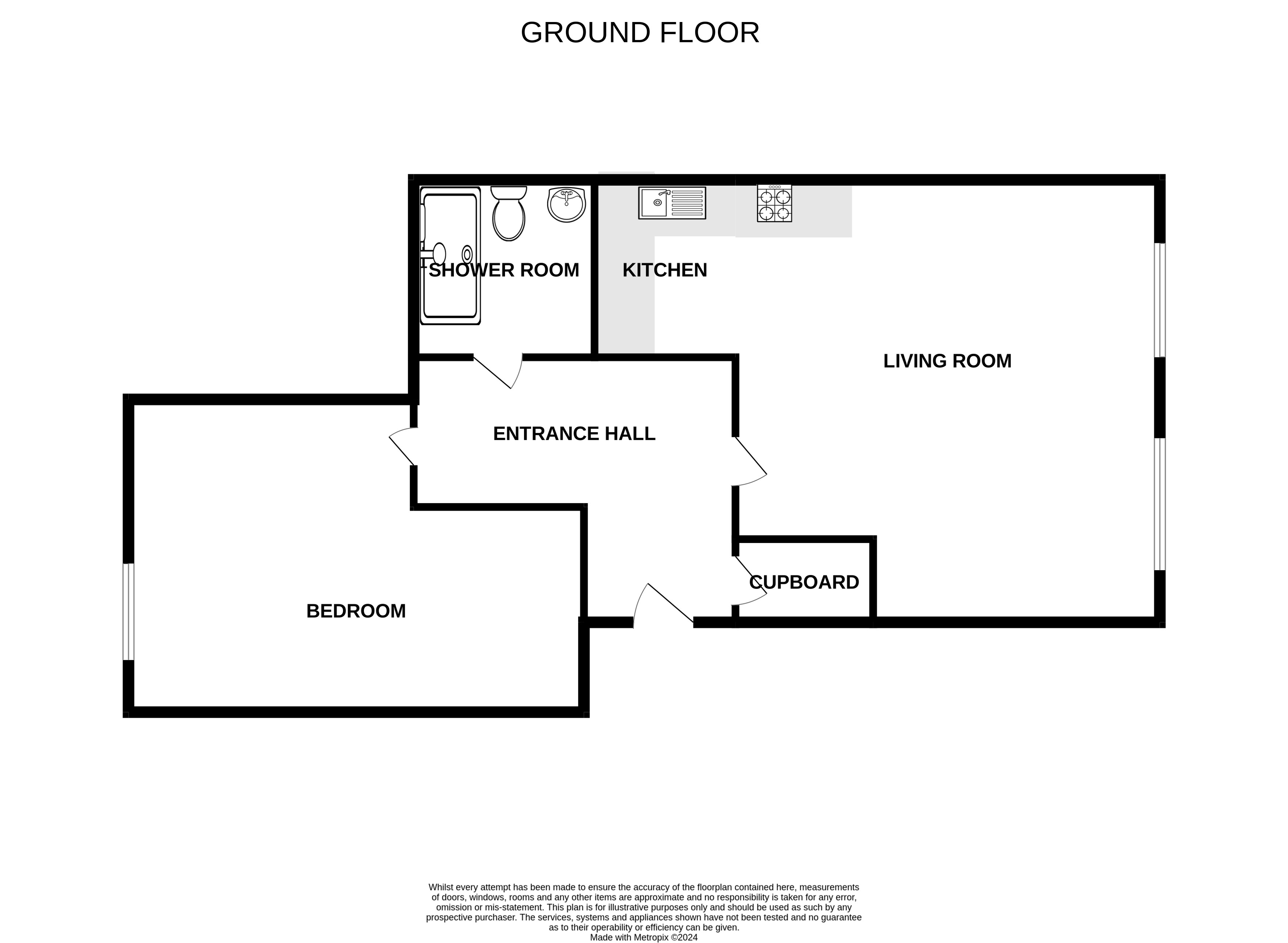 St. Josephs Road, Aldershot GU12, 1 bedroom flat to rent 66719521