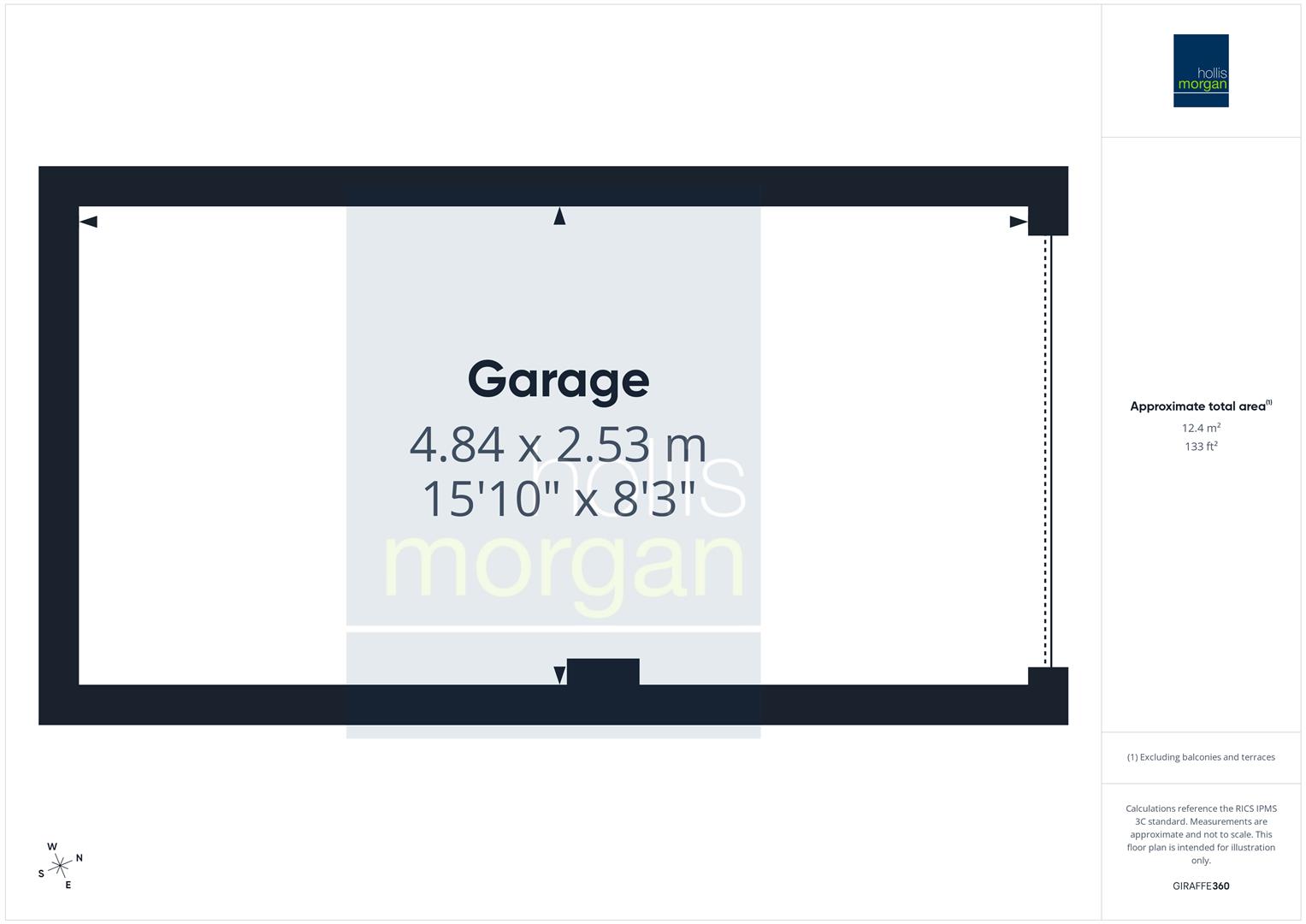 Garage 9, Kathdene Gardens, Bristol floorplan