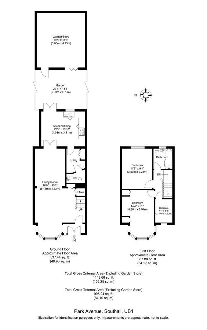 Park Avenue, Southall floorplan