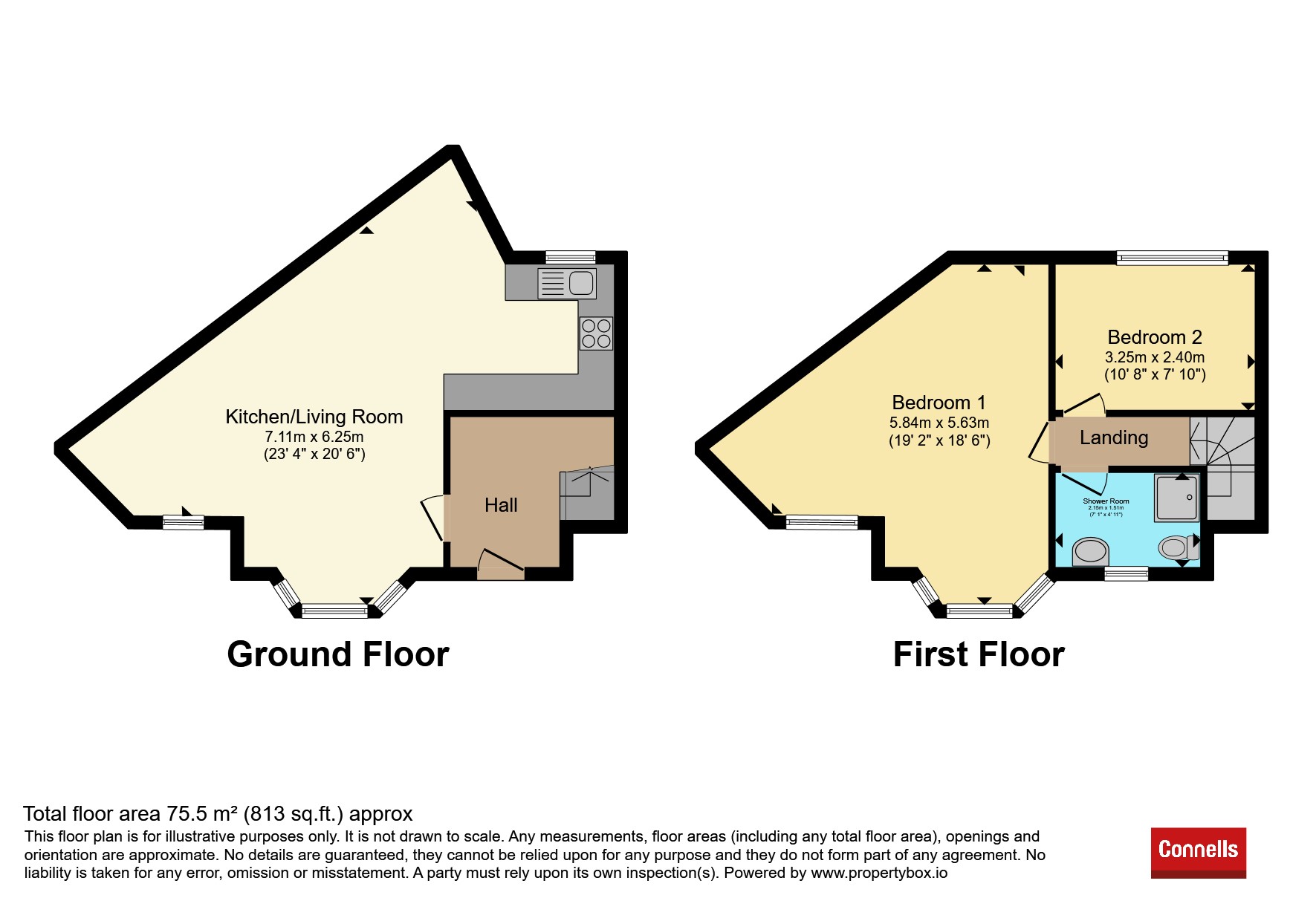 13A, Outram Road, Oxford floorplan