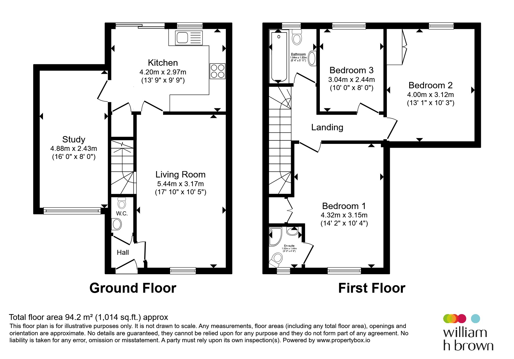 7, Baird Grove, Ipswich floorplan