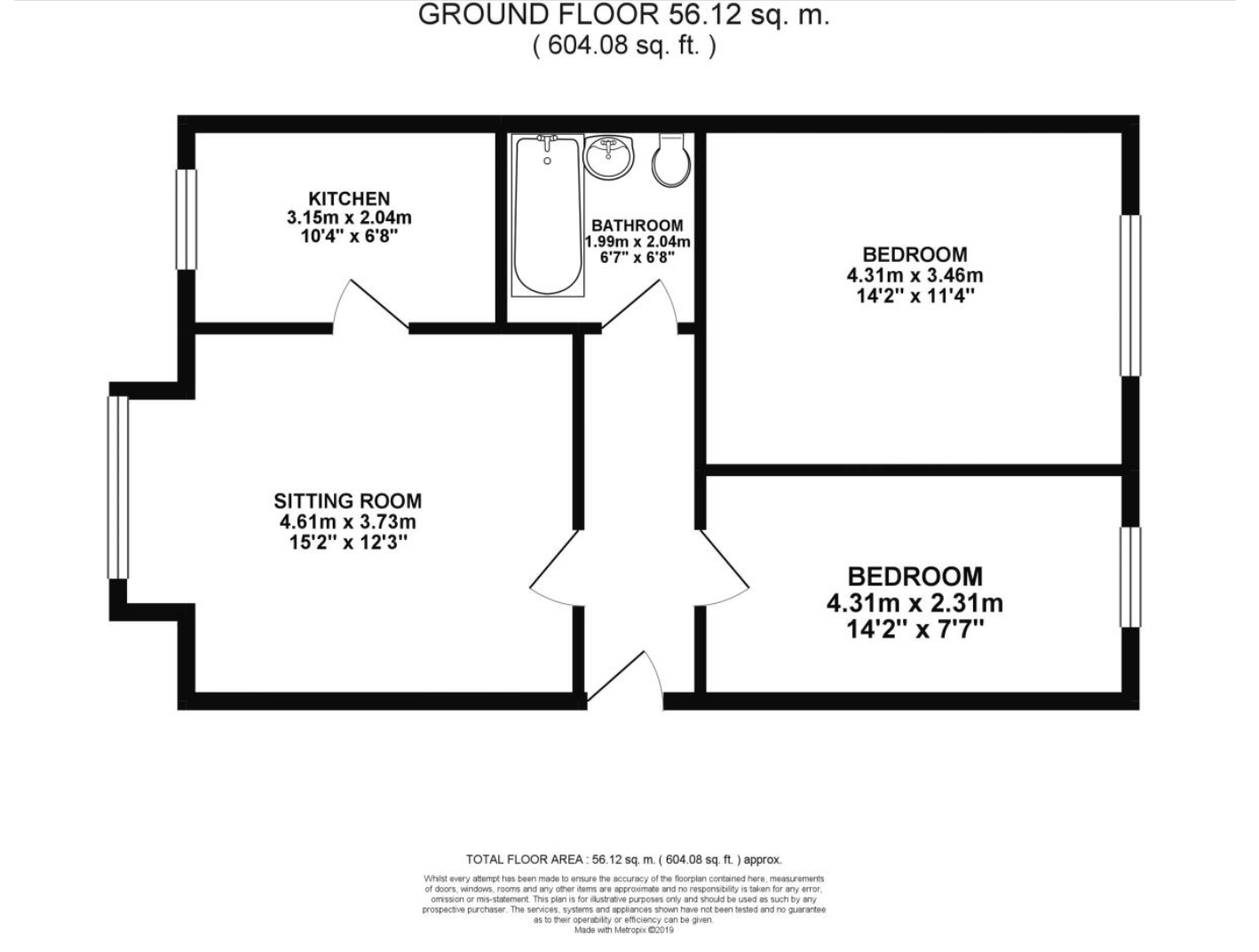 29 Norfolk Place, 29 Norfolk Place, Penrith floorplan