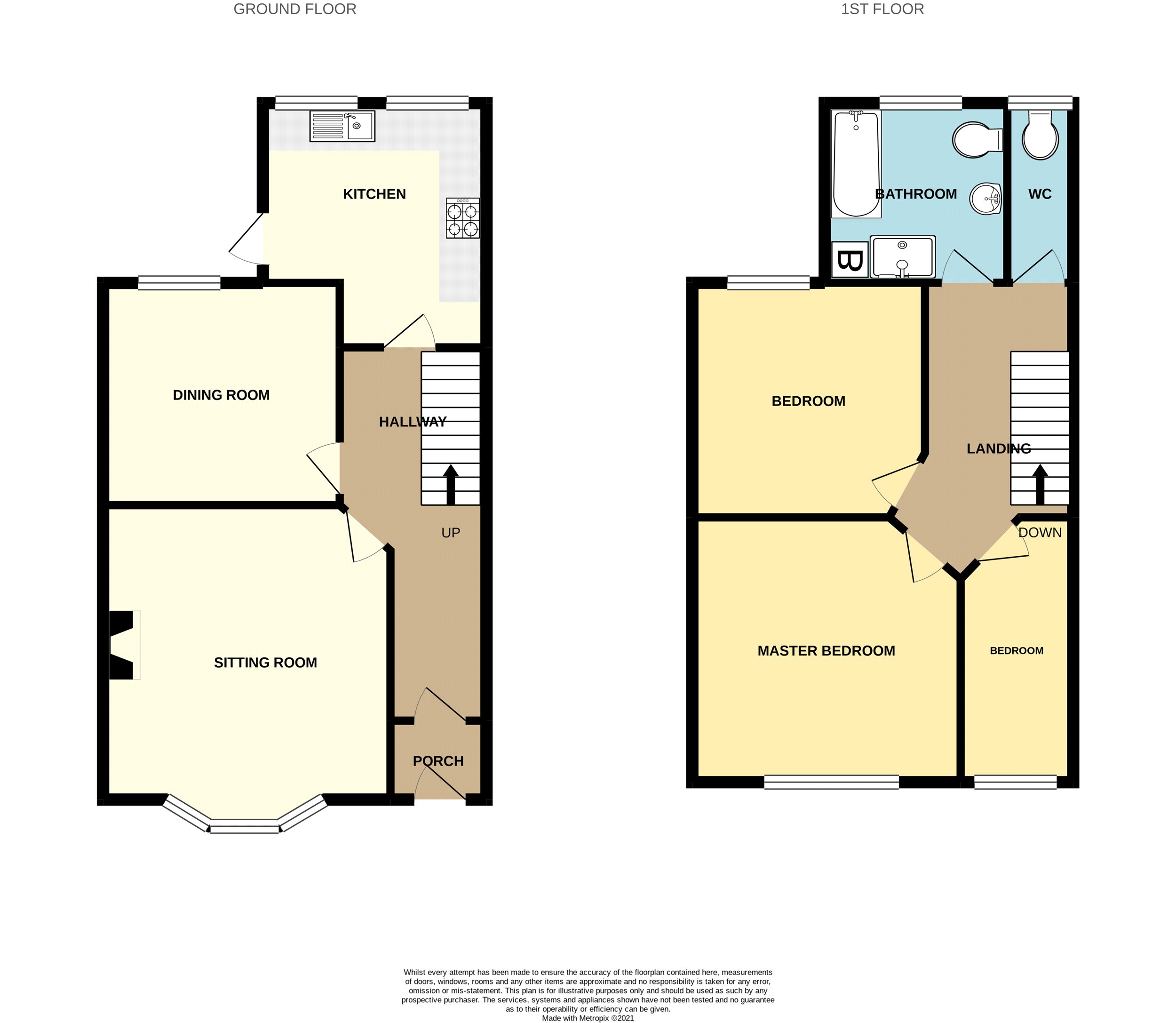 Perfect For First Time Buyers Or First Time Movers, Balmoral Terrace Ilfracombe Devon, Devon floorplan