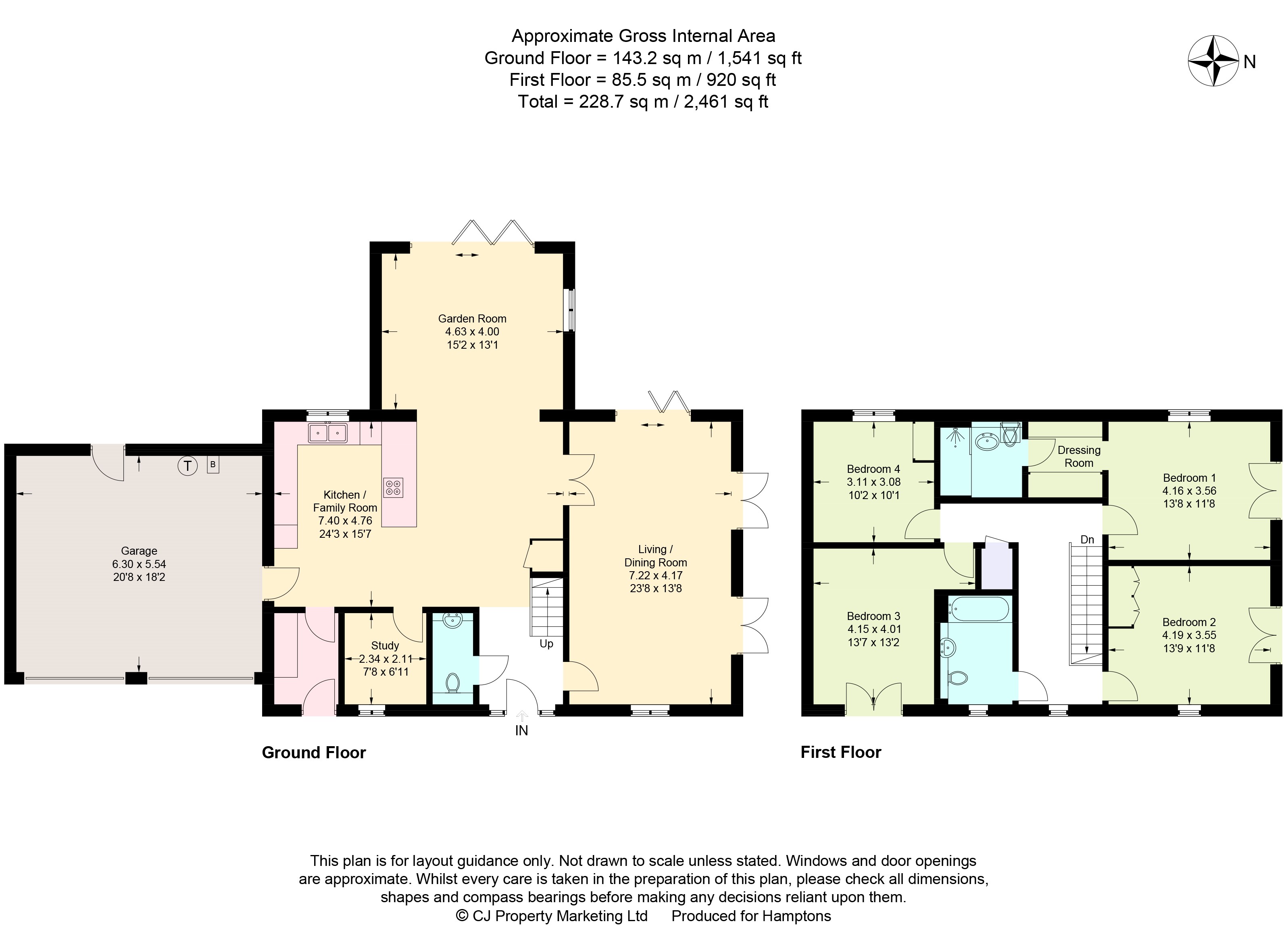 Plot 4, Rise Close, Flaunden floorplan