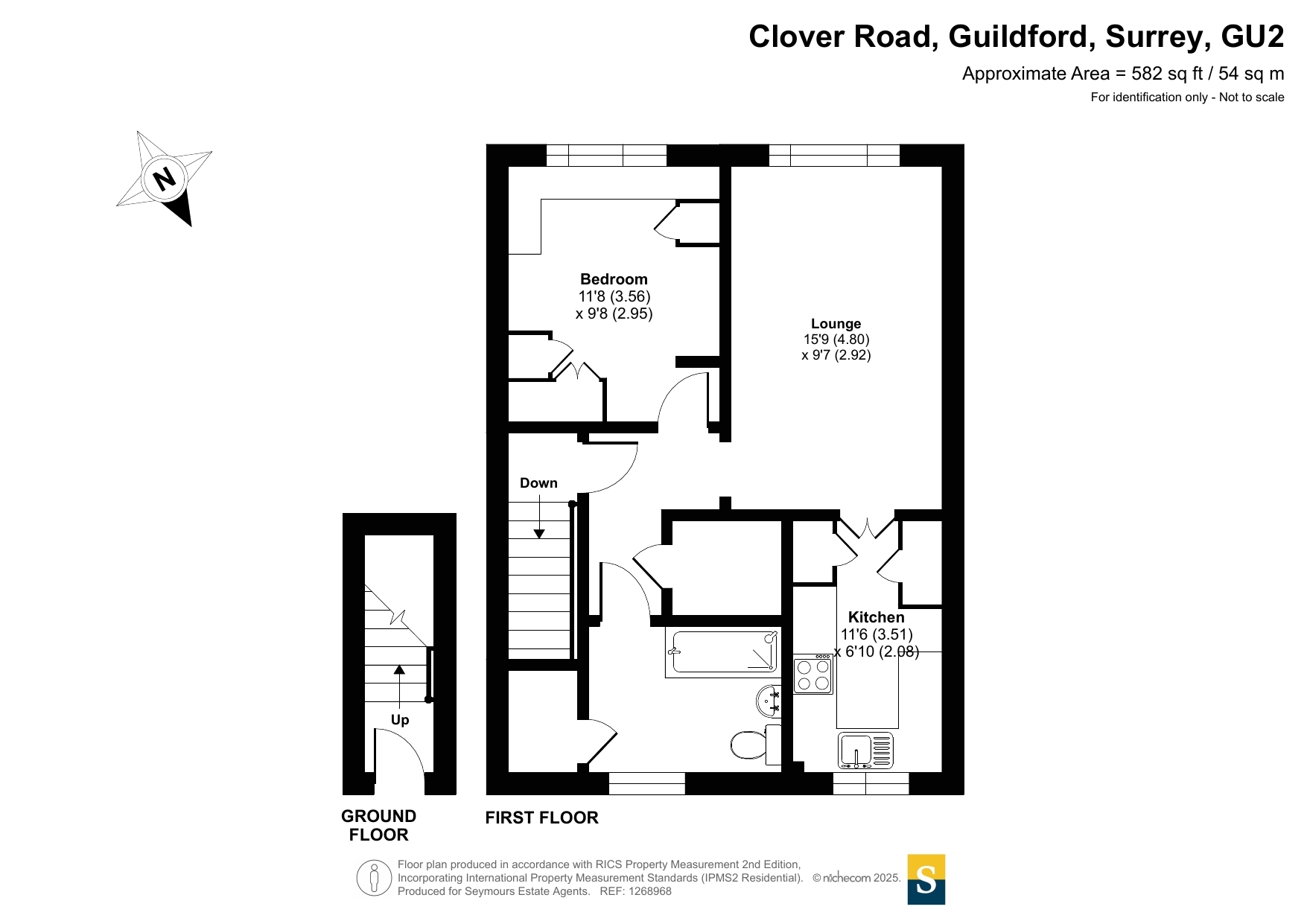 85, Clover Road, Surrey floorplan