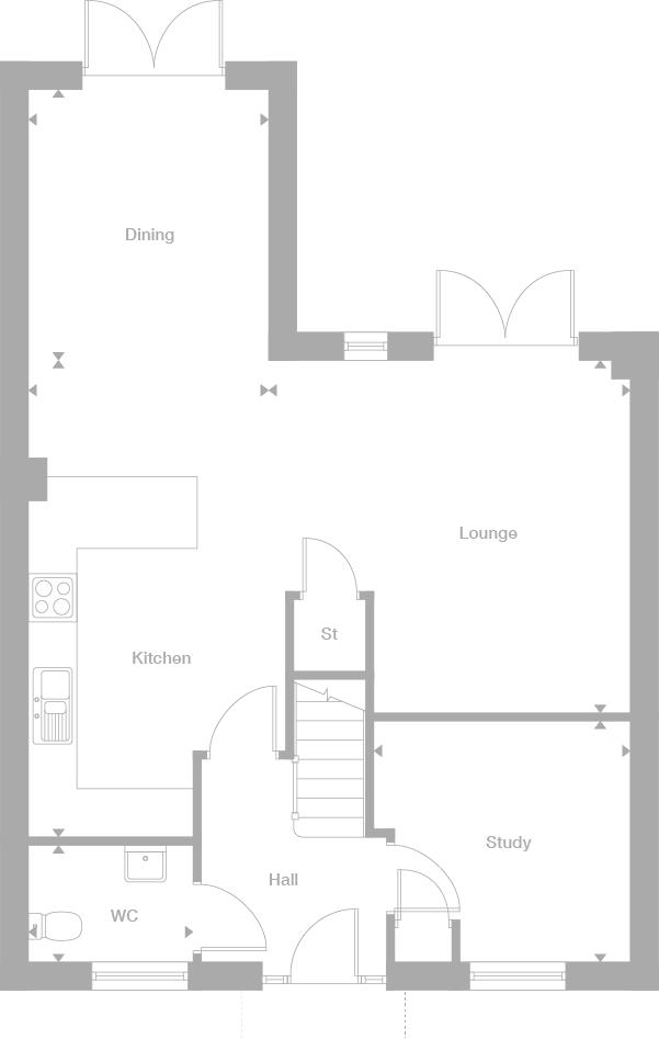 99, Lady Grove Road, Didcot, Oxfordshire floorplan