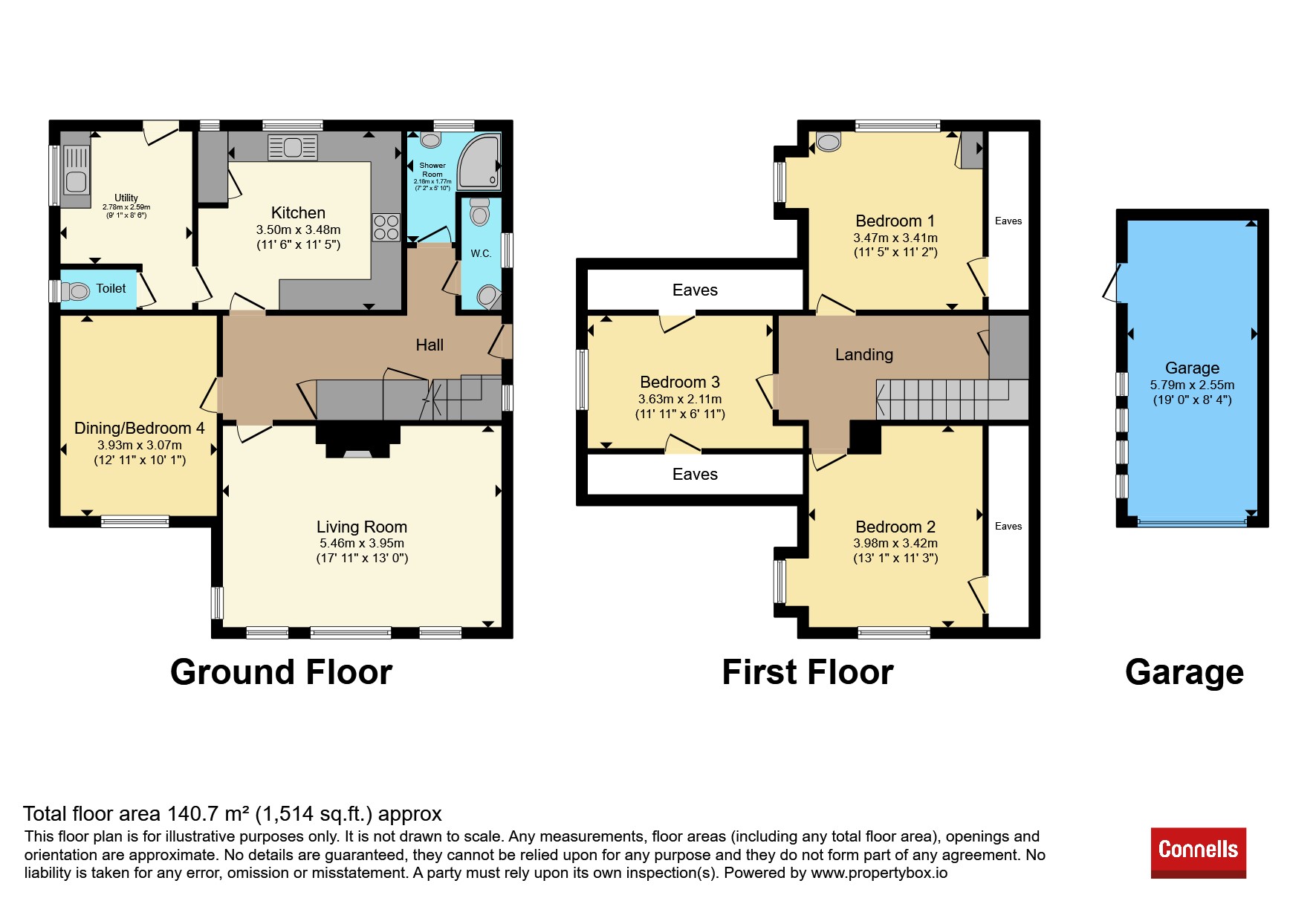 37, Treves Road, Dorchester floorplan