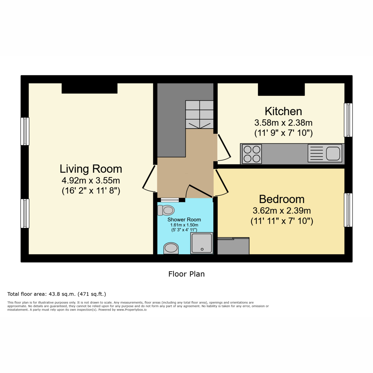 Hepburn Road, Bristol floorplan