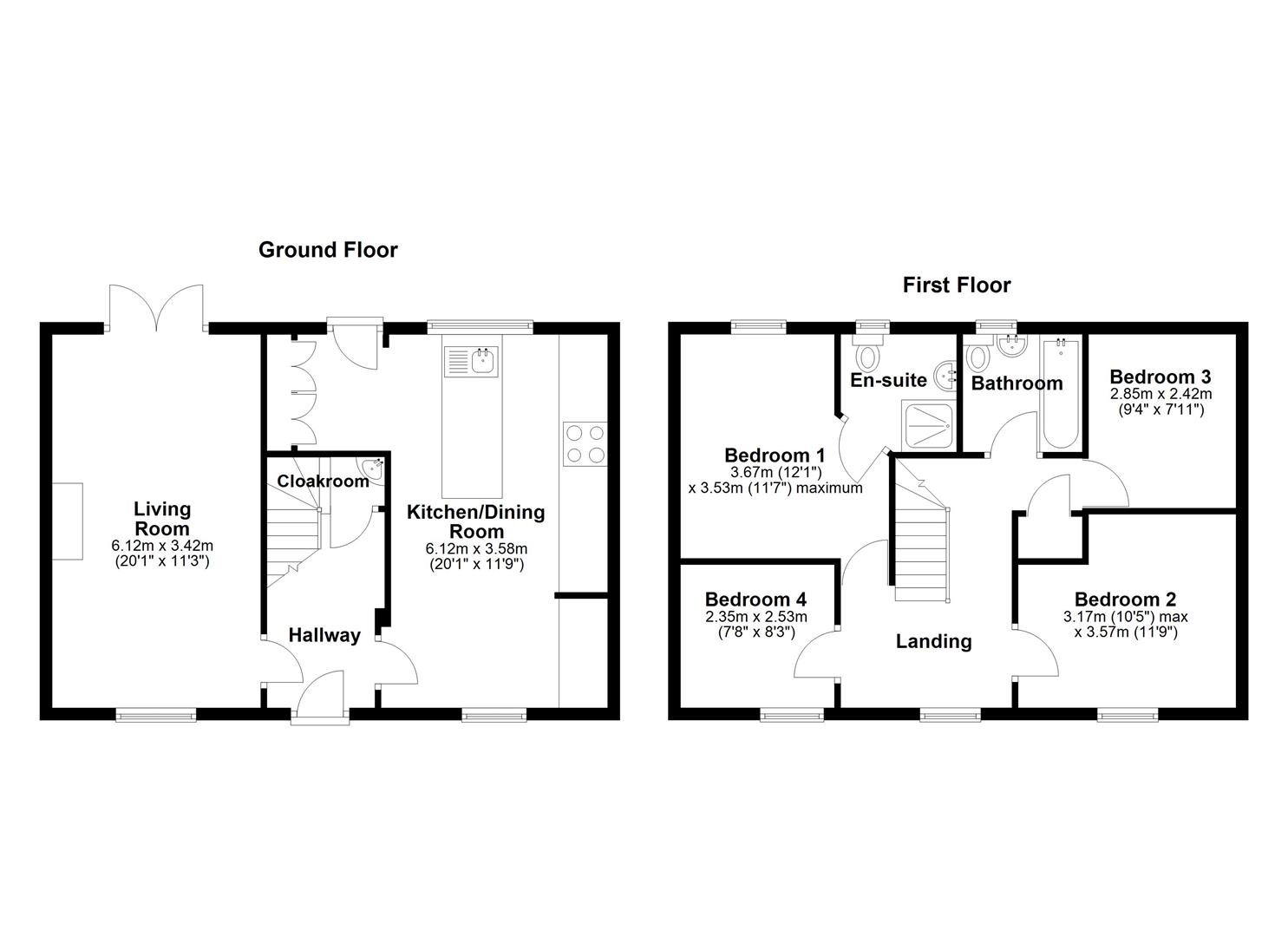 35, Park Lane, Corsham floorplan