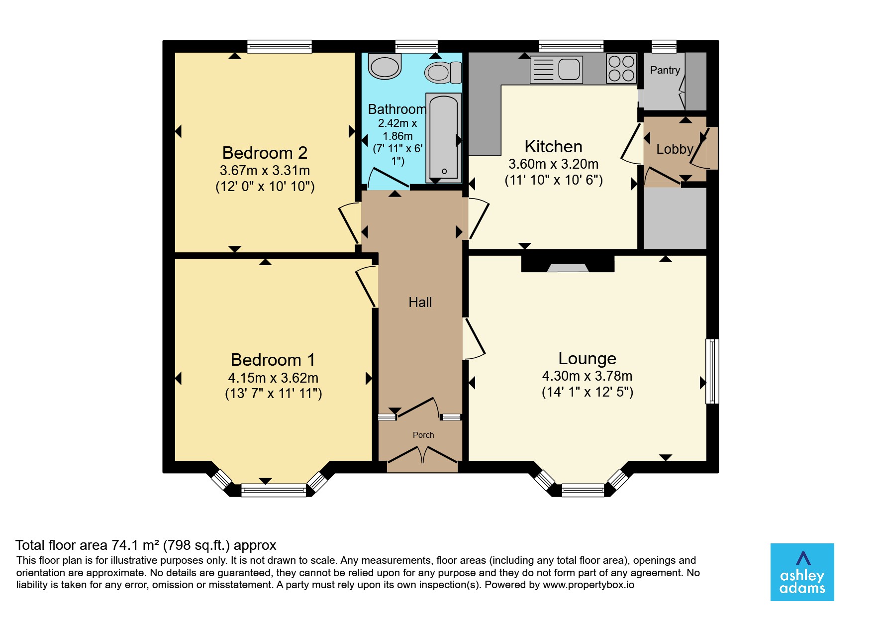 28, Petersham Drive, Derby floorplan