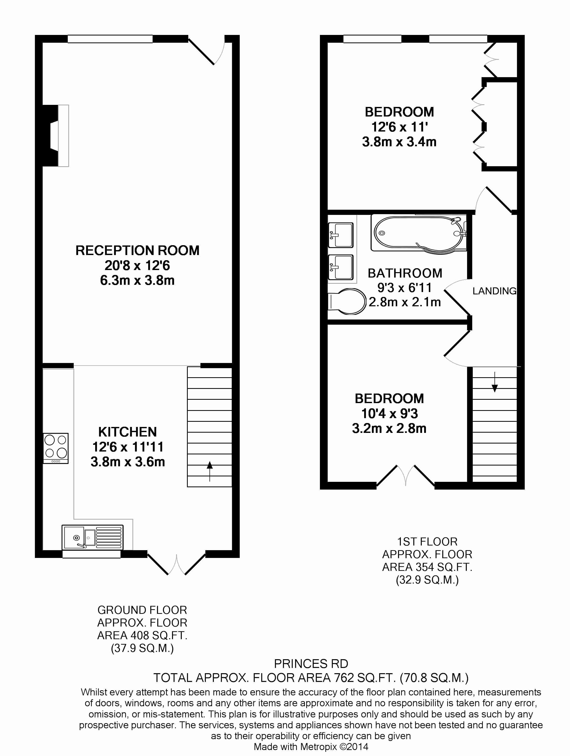 2 Bedrooms Cottage to rent in Princes Road, Richmond, Surrey TW10