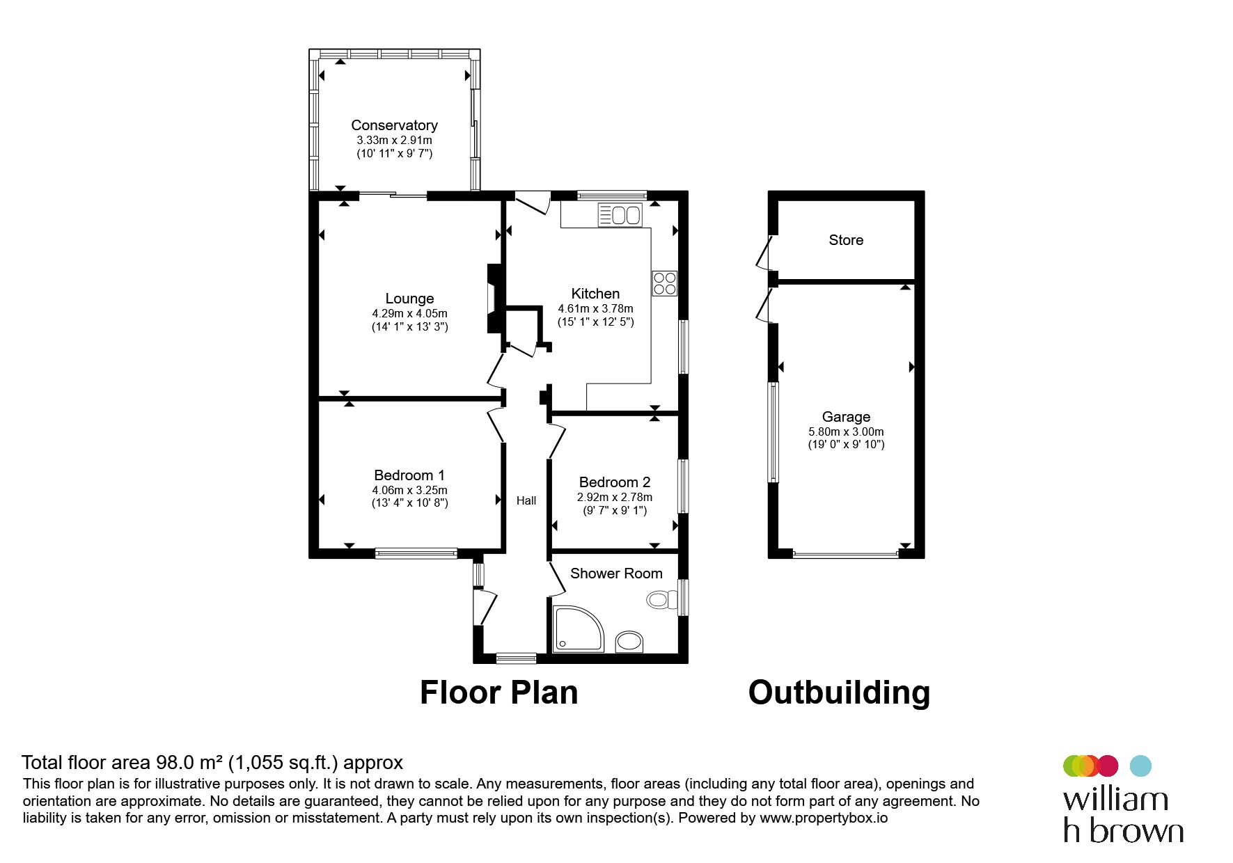 2, Rustens Manor Road, Wymondham floorplan