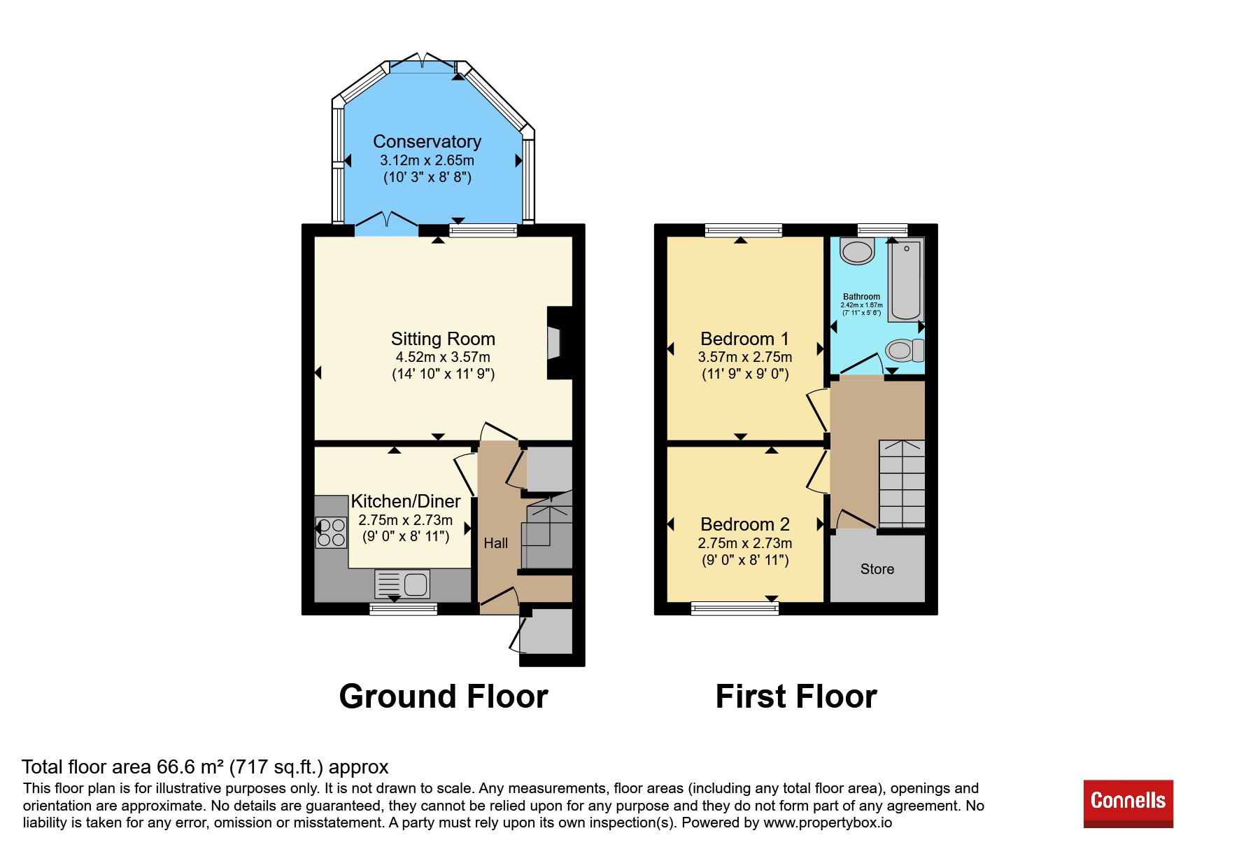11, Manor Farm, Pound Lane, CHELTENHAM floorplan