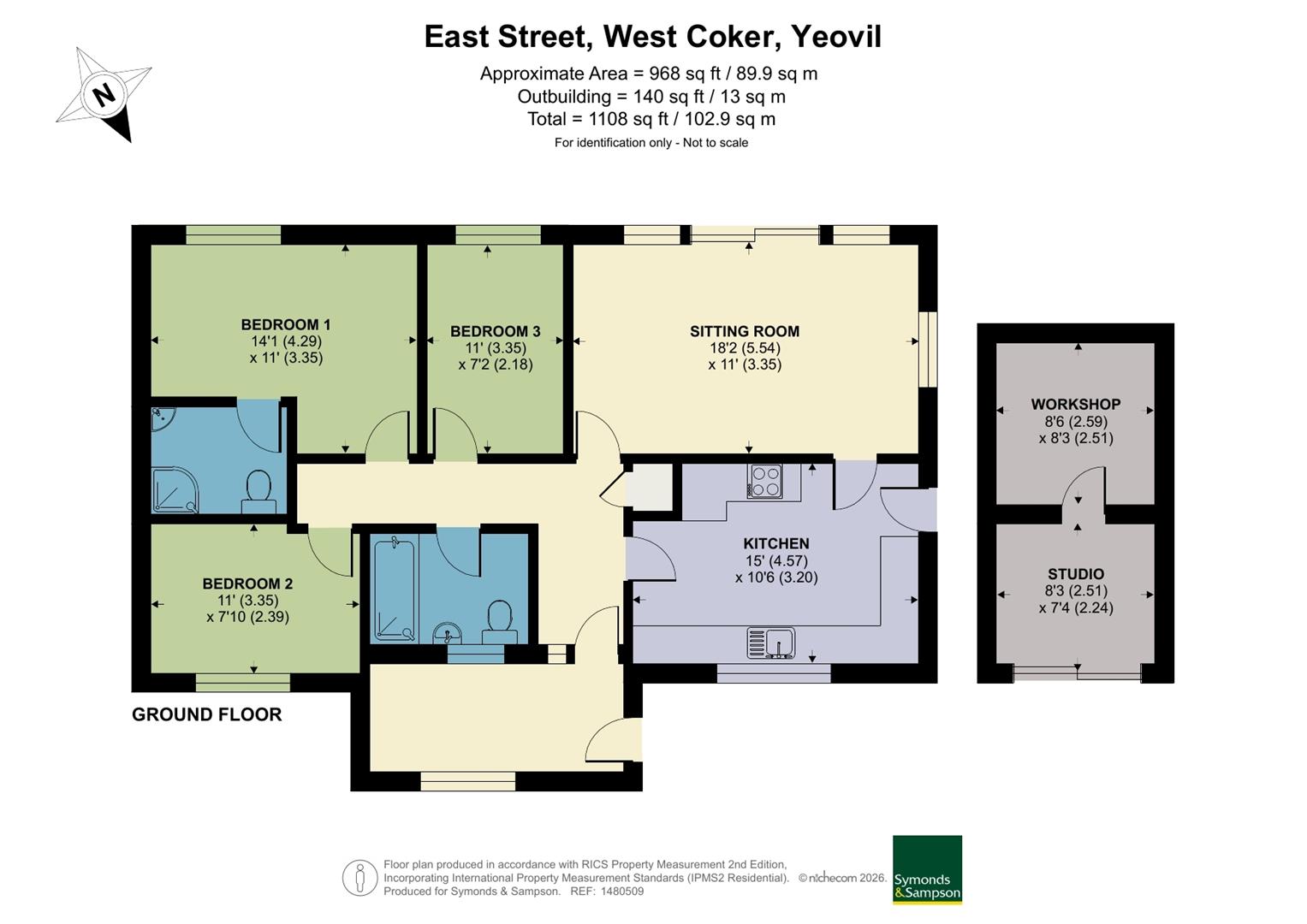Barn Cross, East Street, Yeovil floorplan