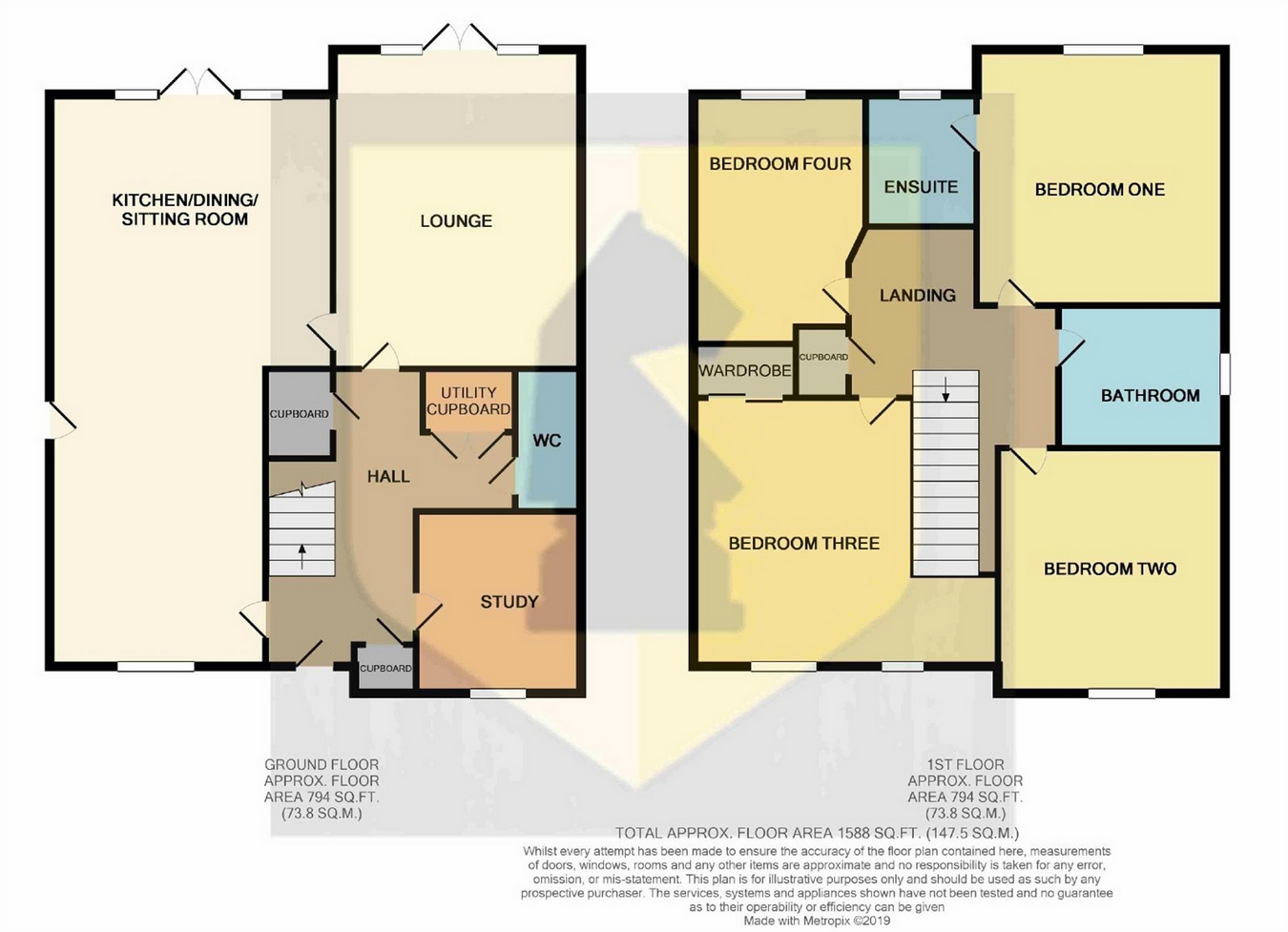 4 Bedrooms Detached house for sale in Harcourt Way, Hunsbury Hill, Northampton NN4