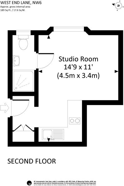 0 Bedrooms Studio to rent in West End Lane, West Hampstead, London NW6
