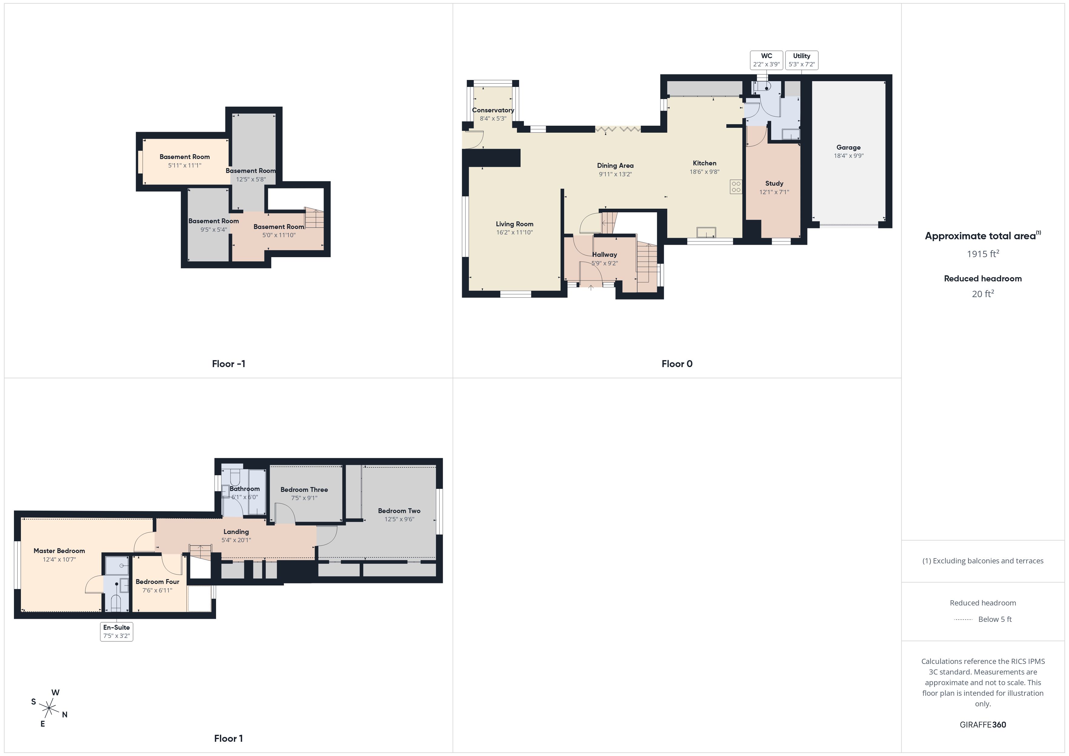 6, The Jardines, Nottingham floorplan