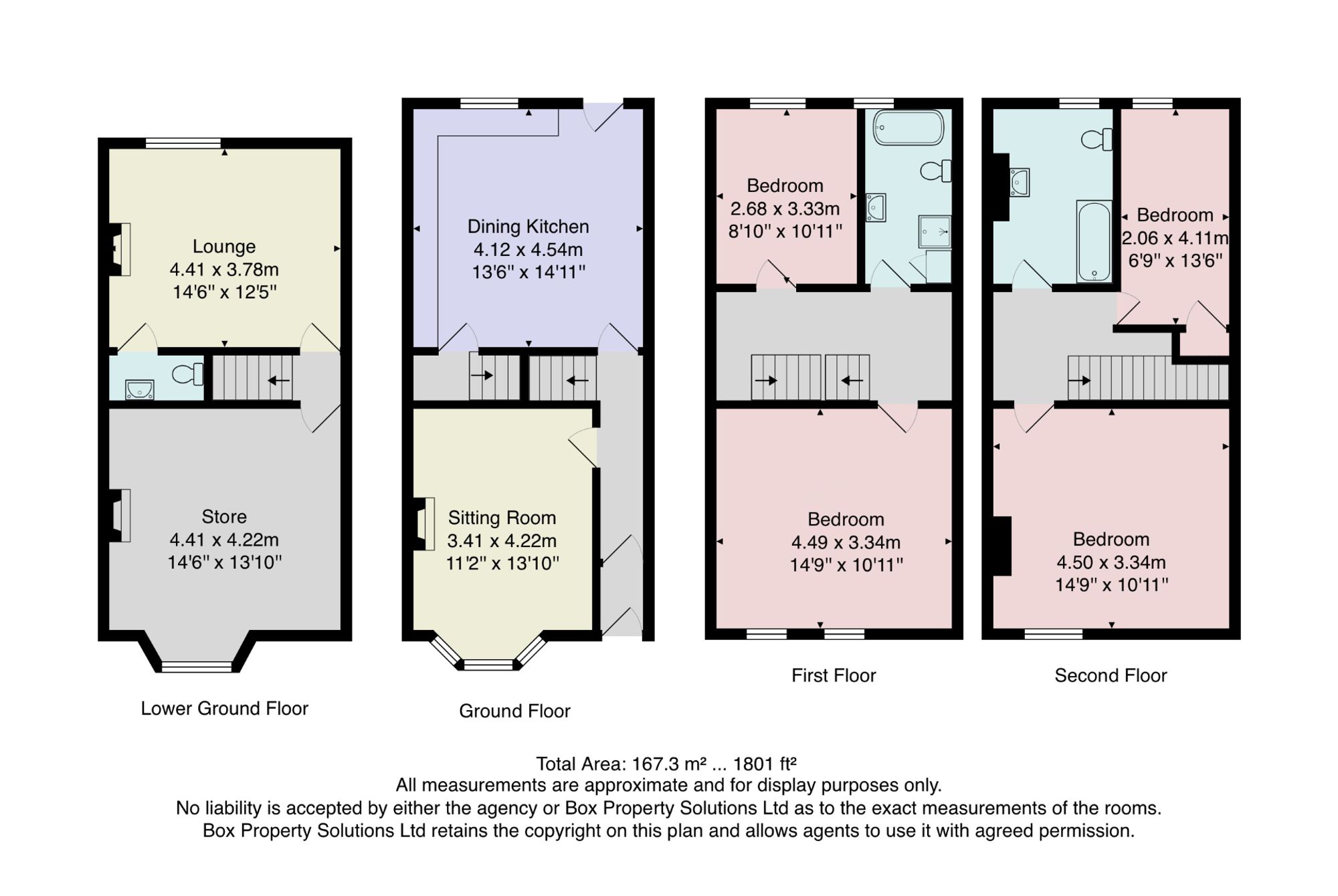 3 Bilton Drive, Harrogate floorplan