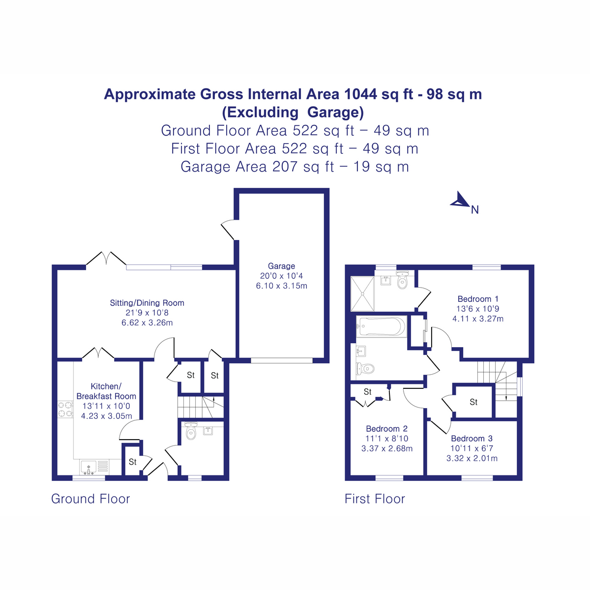 51, Charlotte Avenue, Bicester floorplan