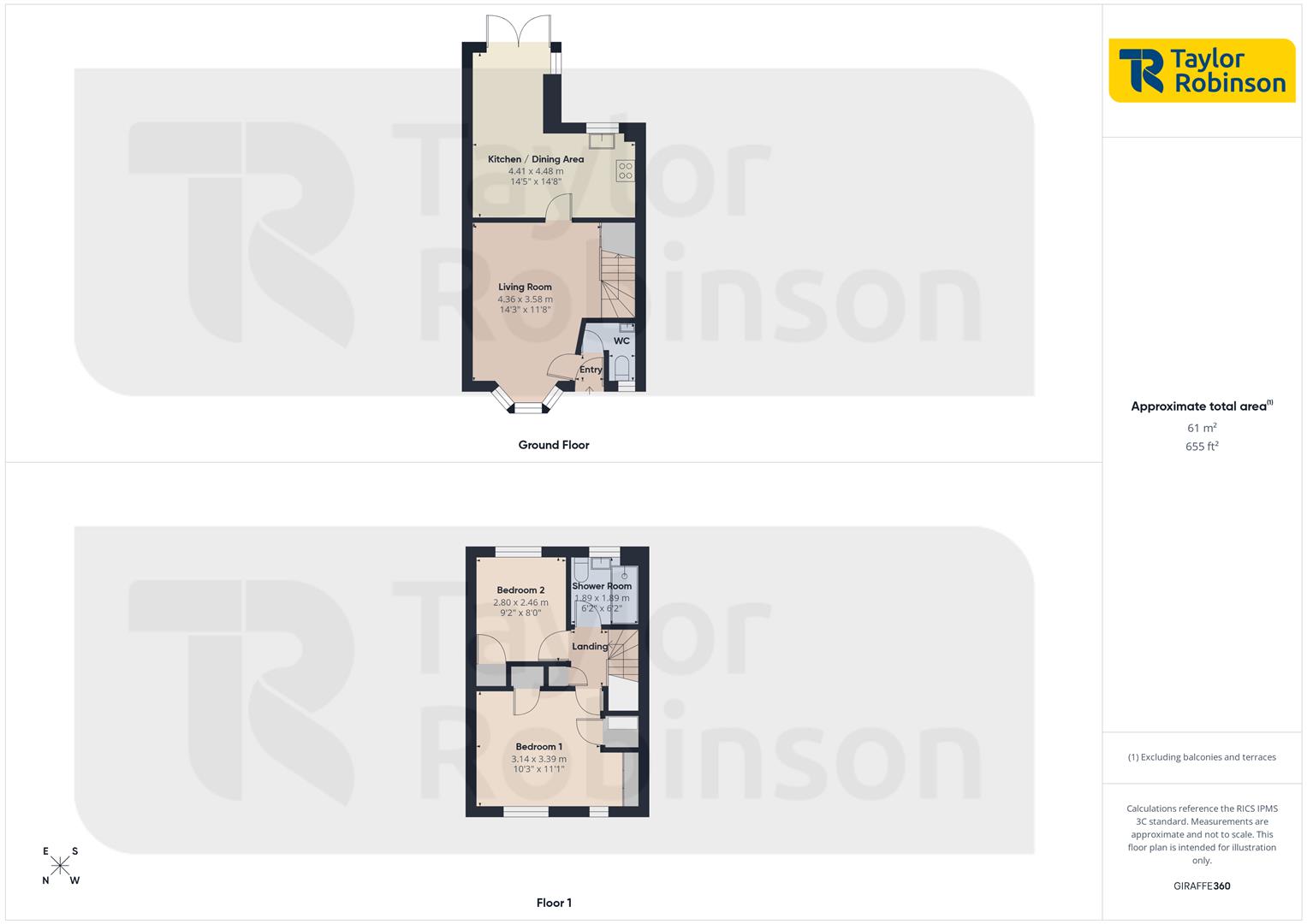 20, Shaftesbury Road, Crawley floorplan