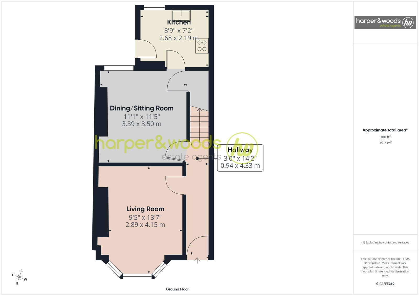 17, Tudor Avenue, Wallasey floorplan