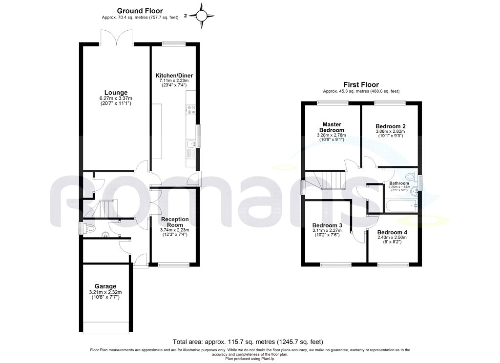 4 Bedrooms Detached house for sale in Woodbridge Road, Darby Green, Blackwater GU17