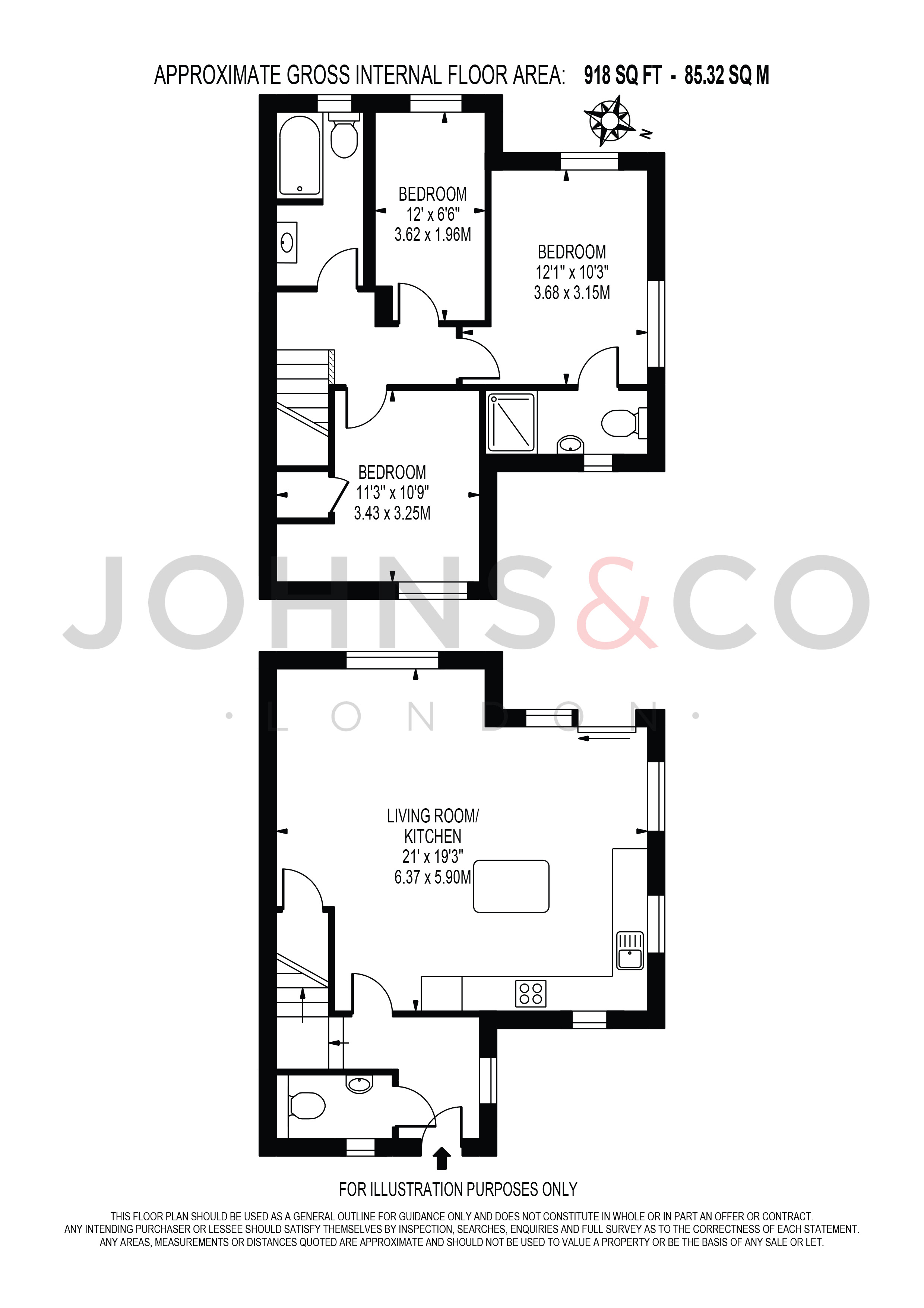 157, Ealing Road, Brentford floorplan